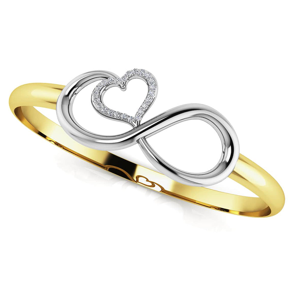 Infinite Hearts Diamond Bangle