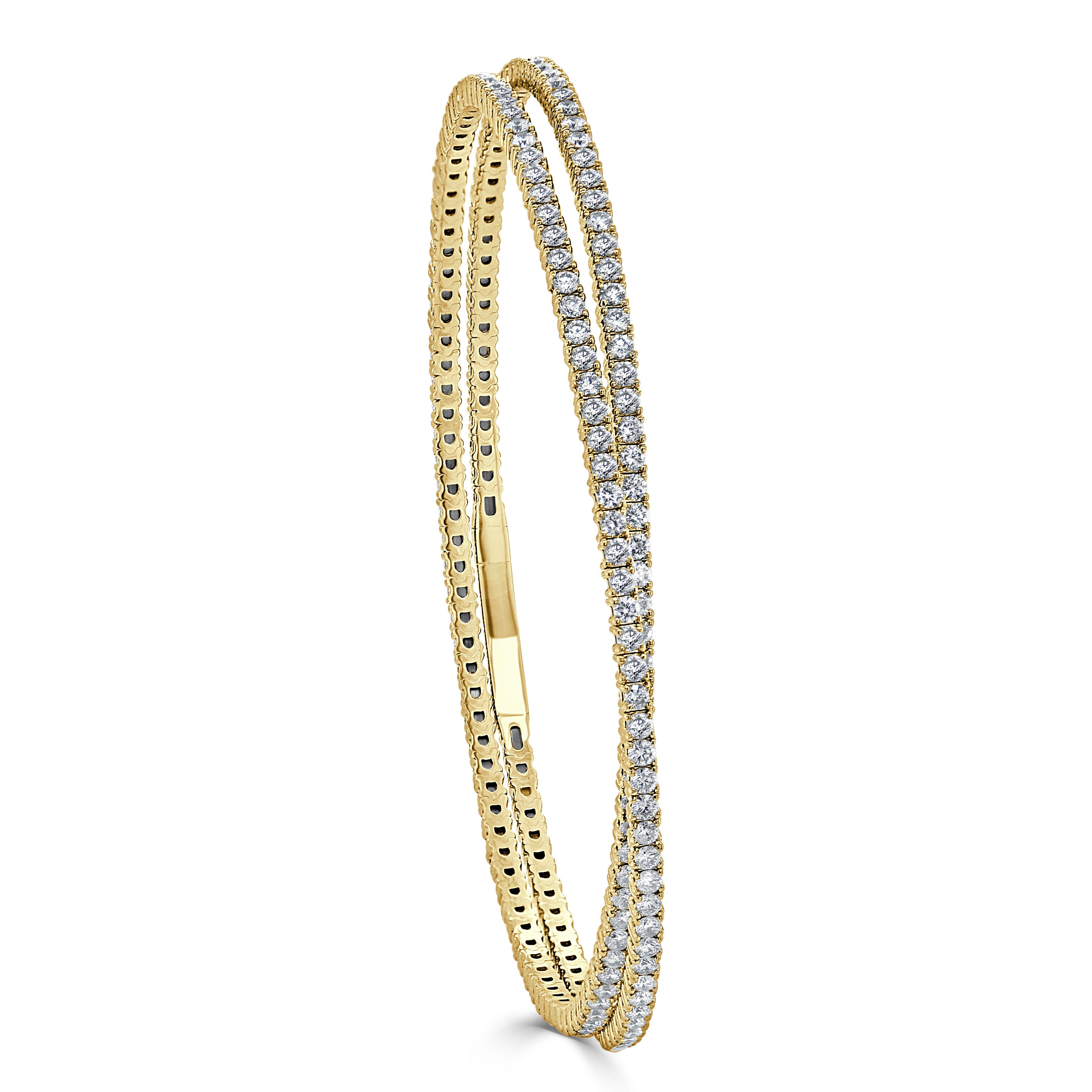 Diamond Flexible Bangle
