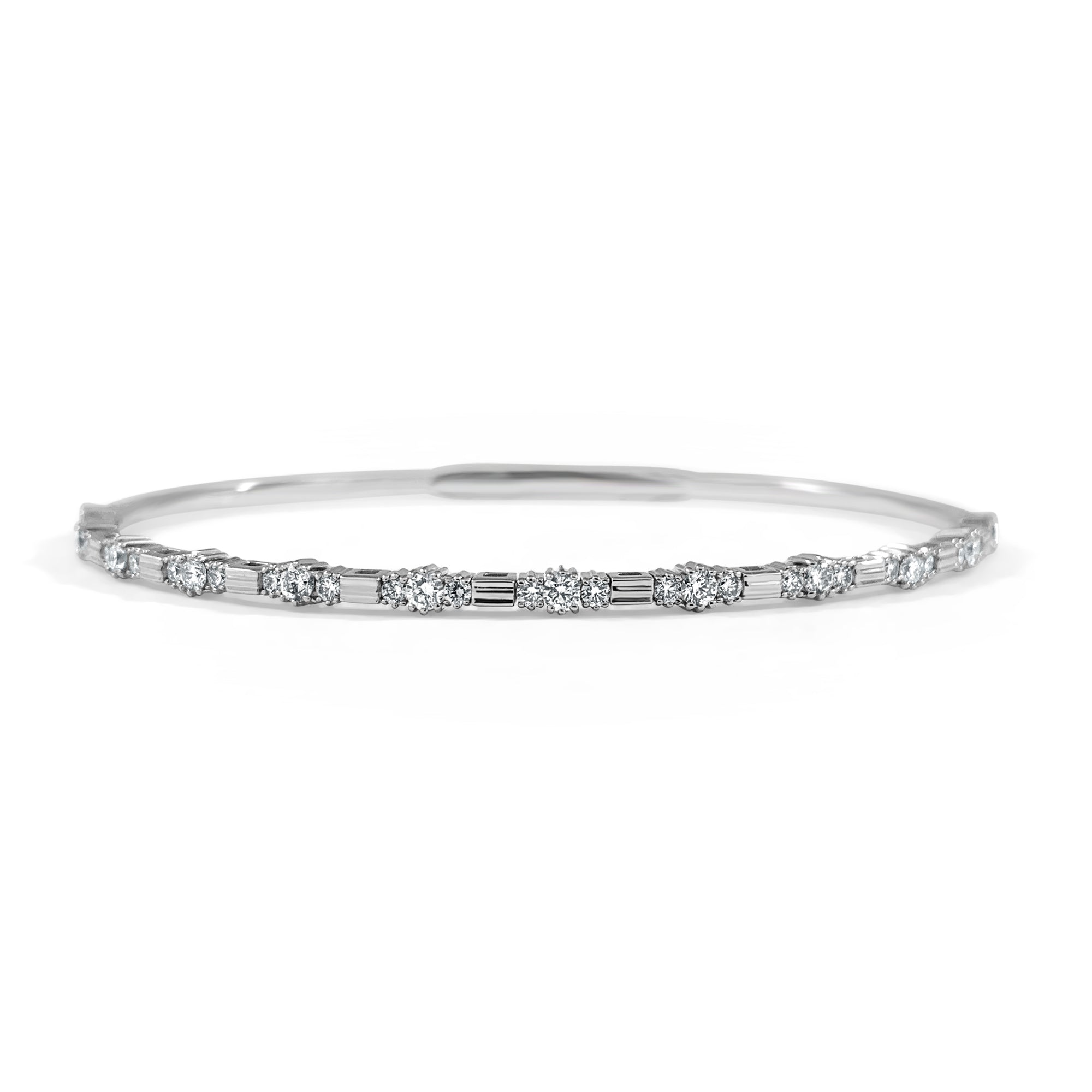 Diamond Flexible Bangle