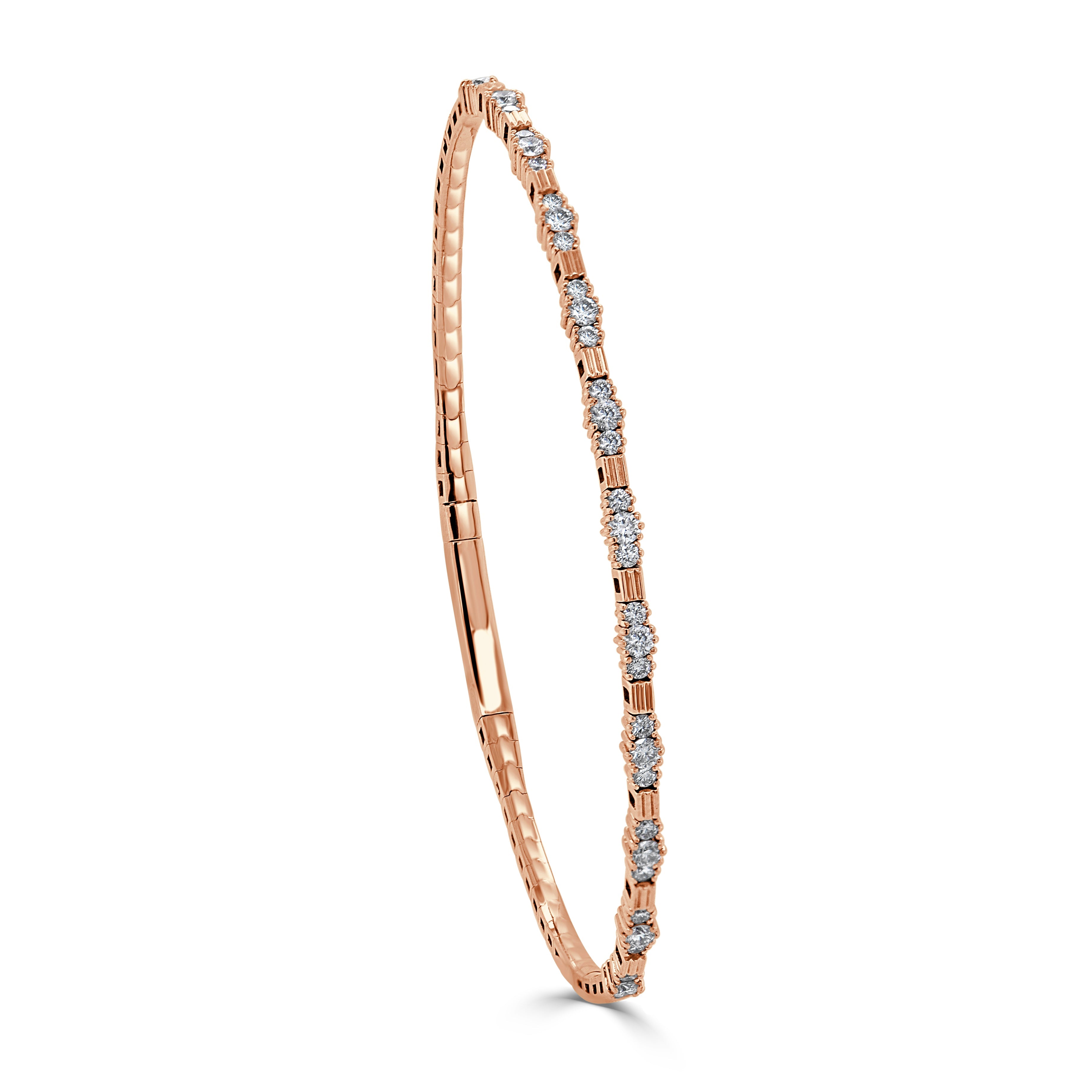 Diamond Flexible Bangle