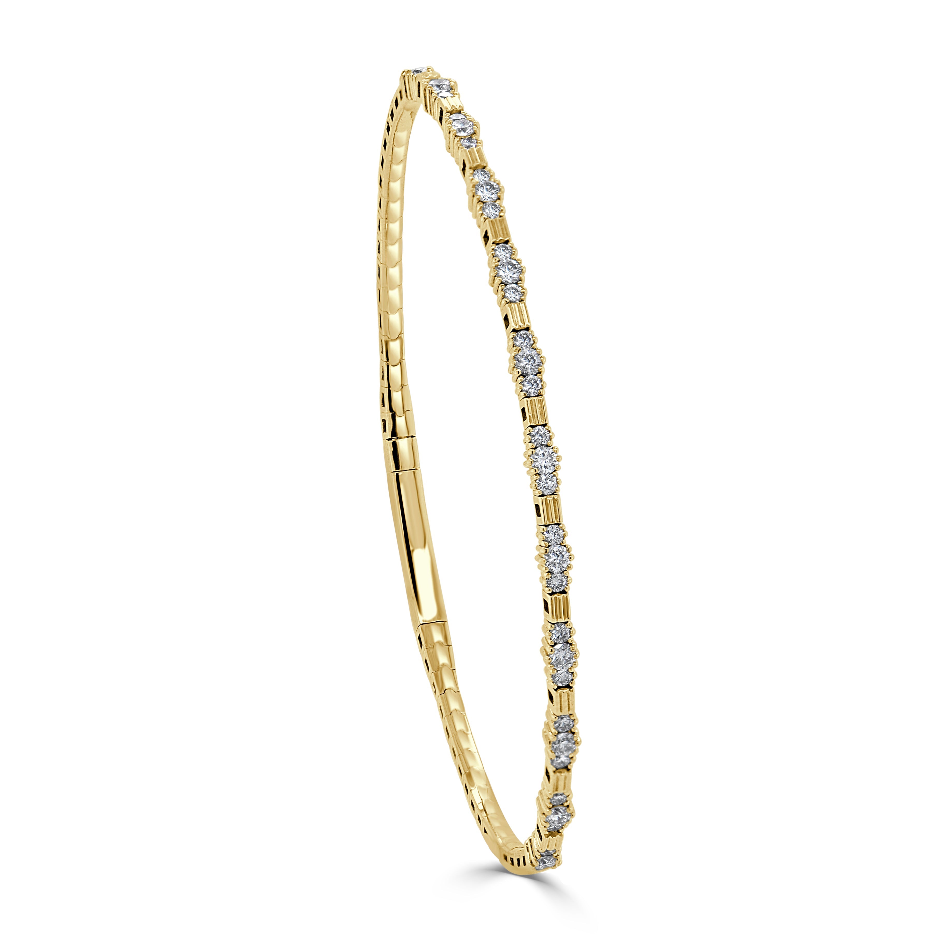 Diamond Flexible Bangle