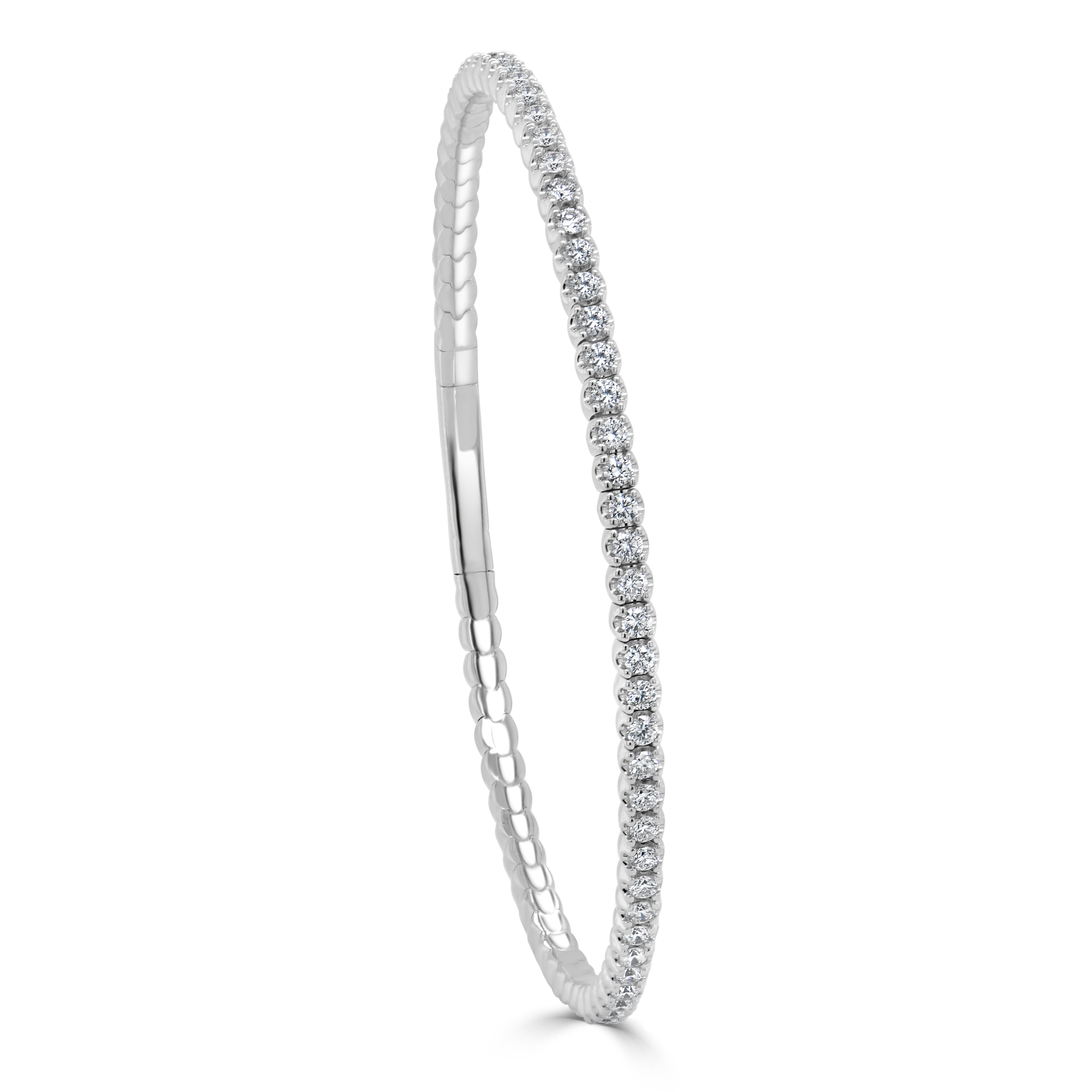 Diamond Flexible Bangle