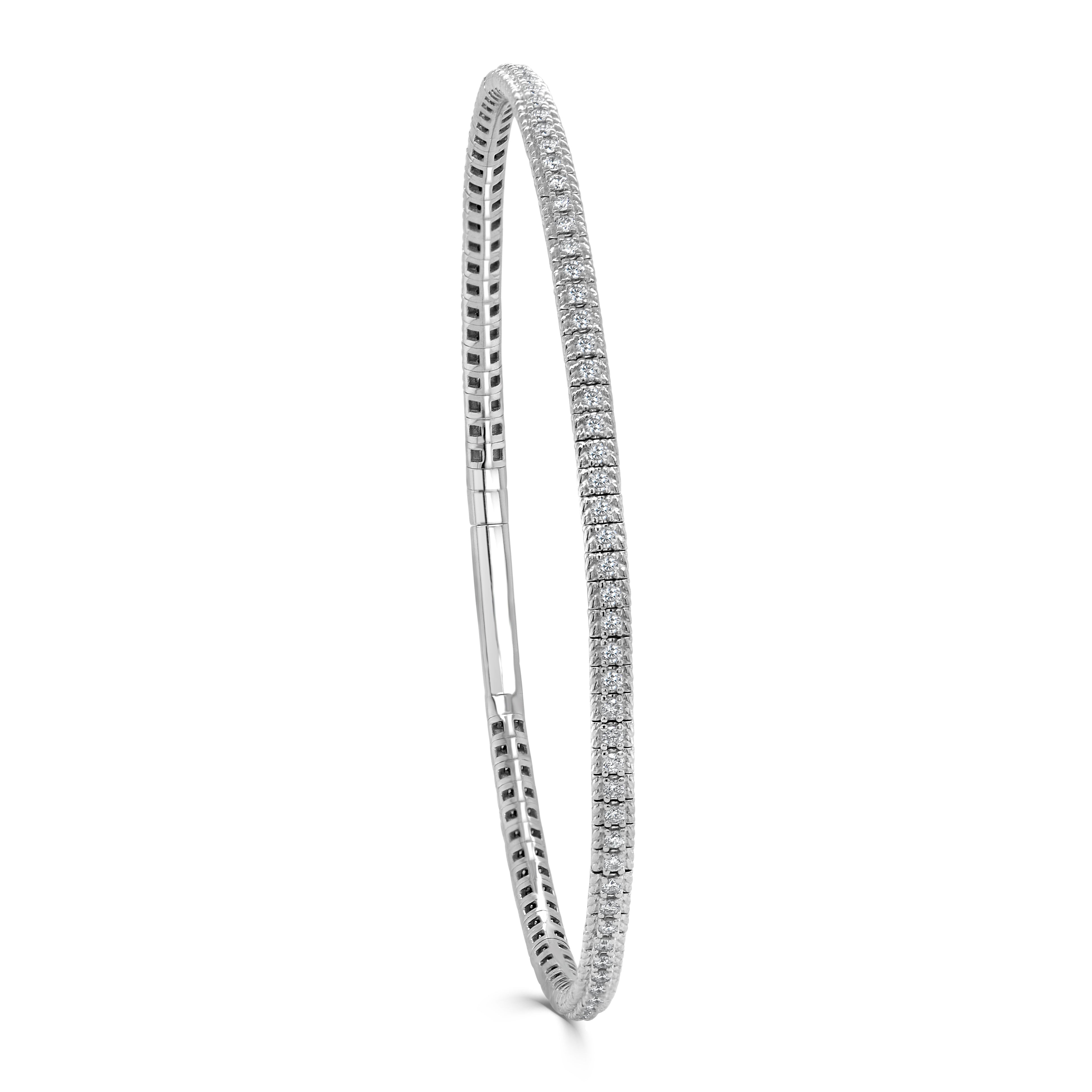 Diamond Flexible Bangle