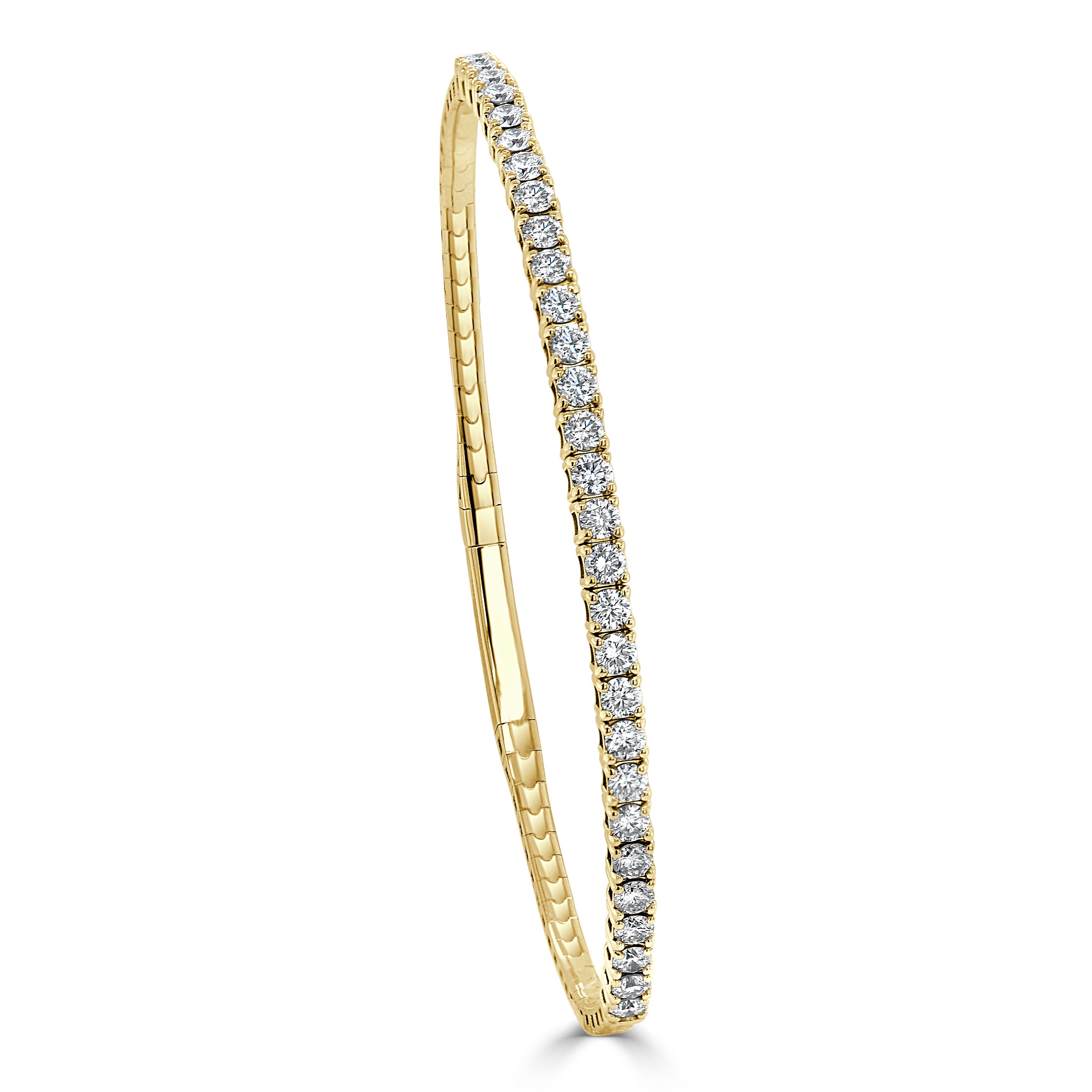 Diamond Flexible Bangle