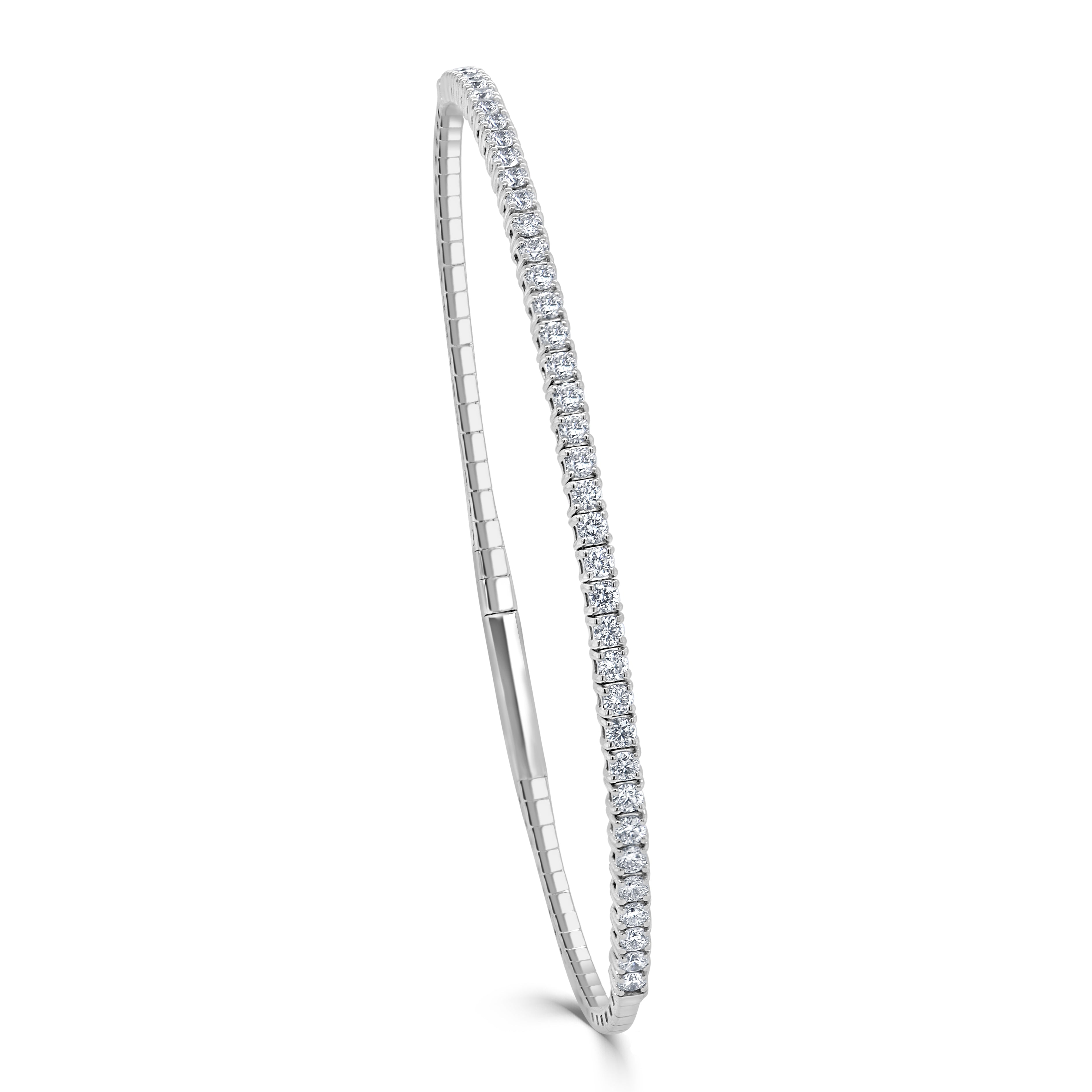 Diamond Flexible Bangle
