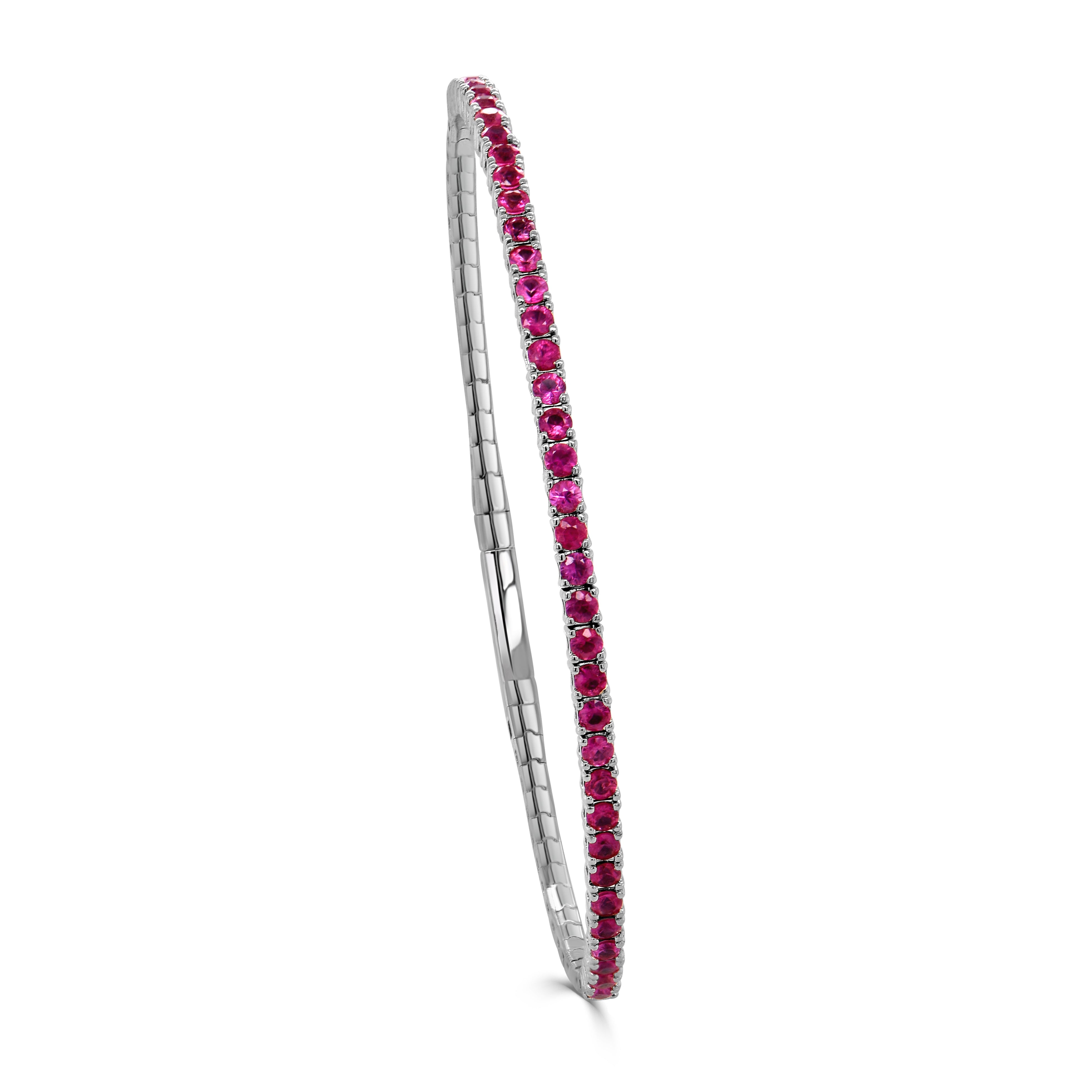 Ruby Flexible Bangle