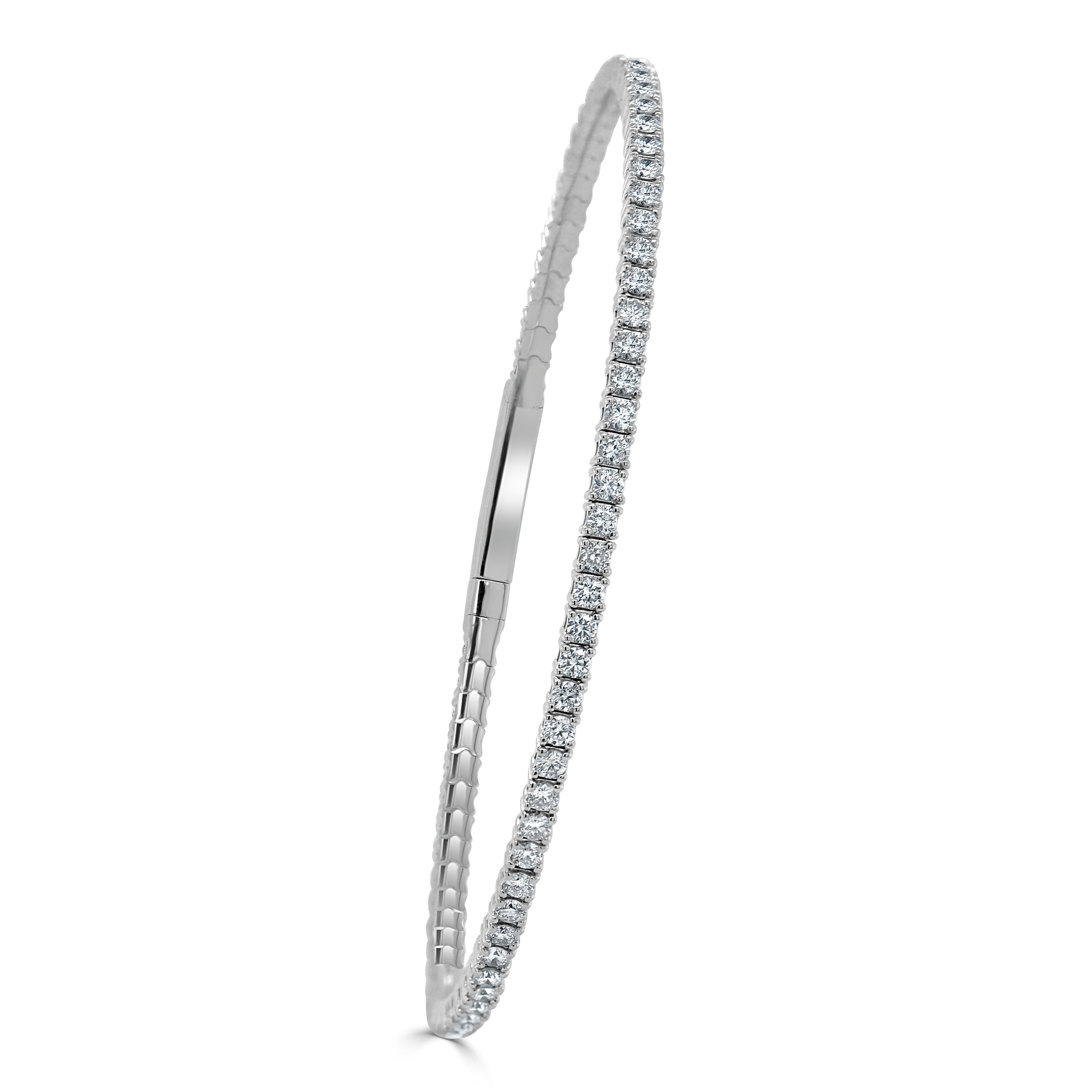 Diamond Flexible Bangle