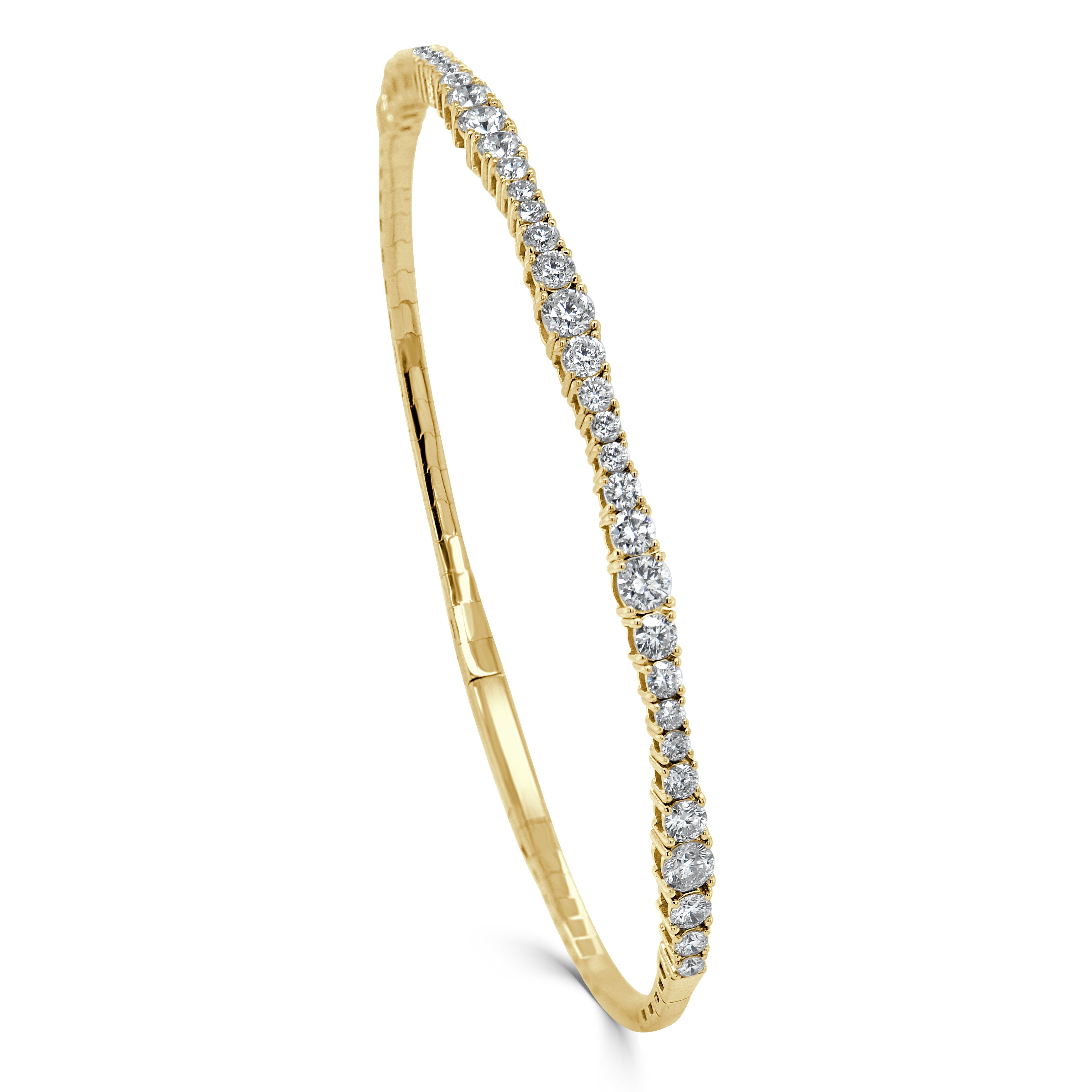 Diamond Flexible Bangle