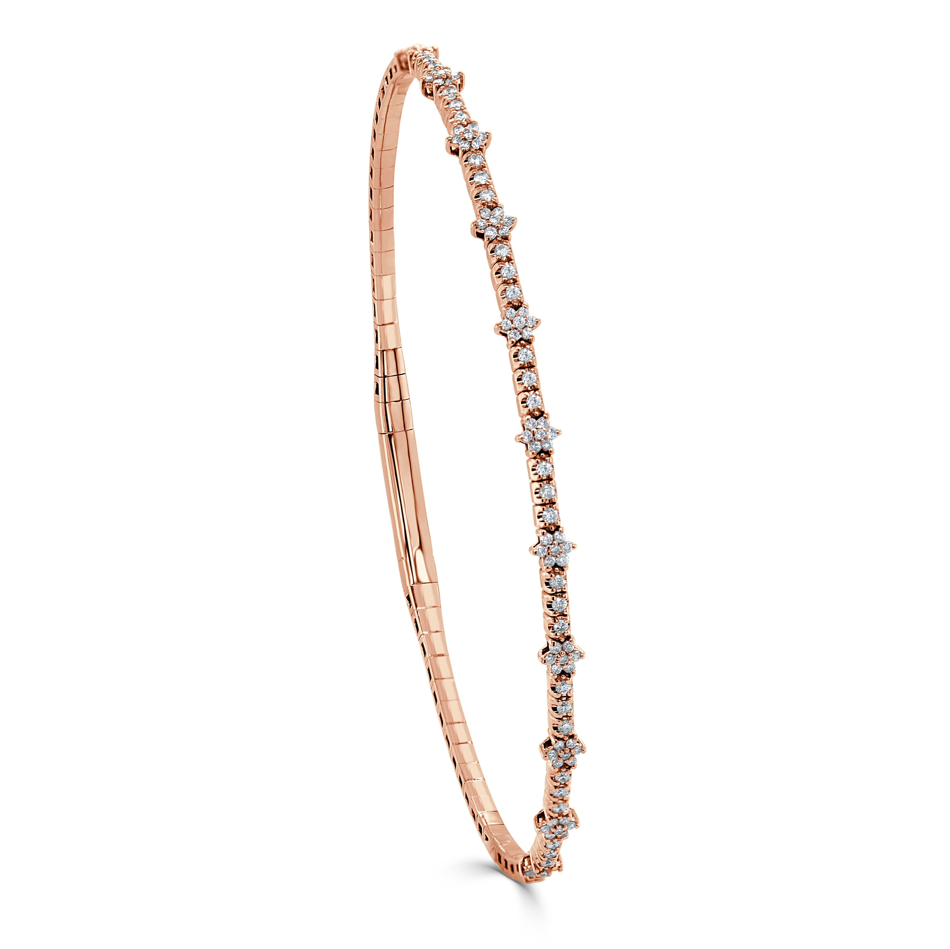Diamond Flexible Bangle