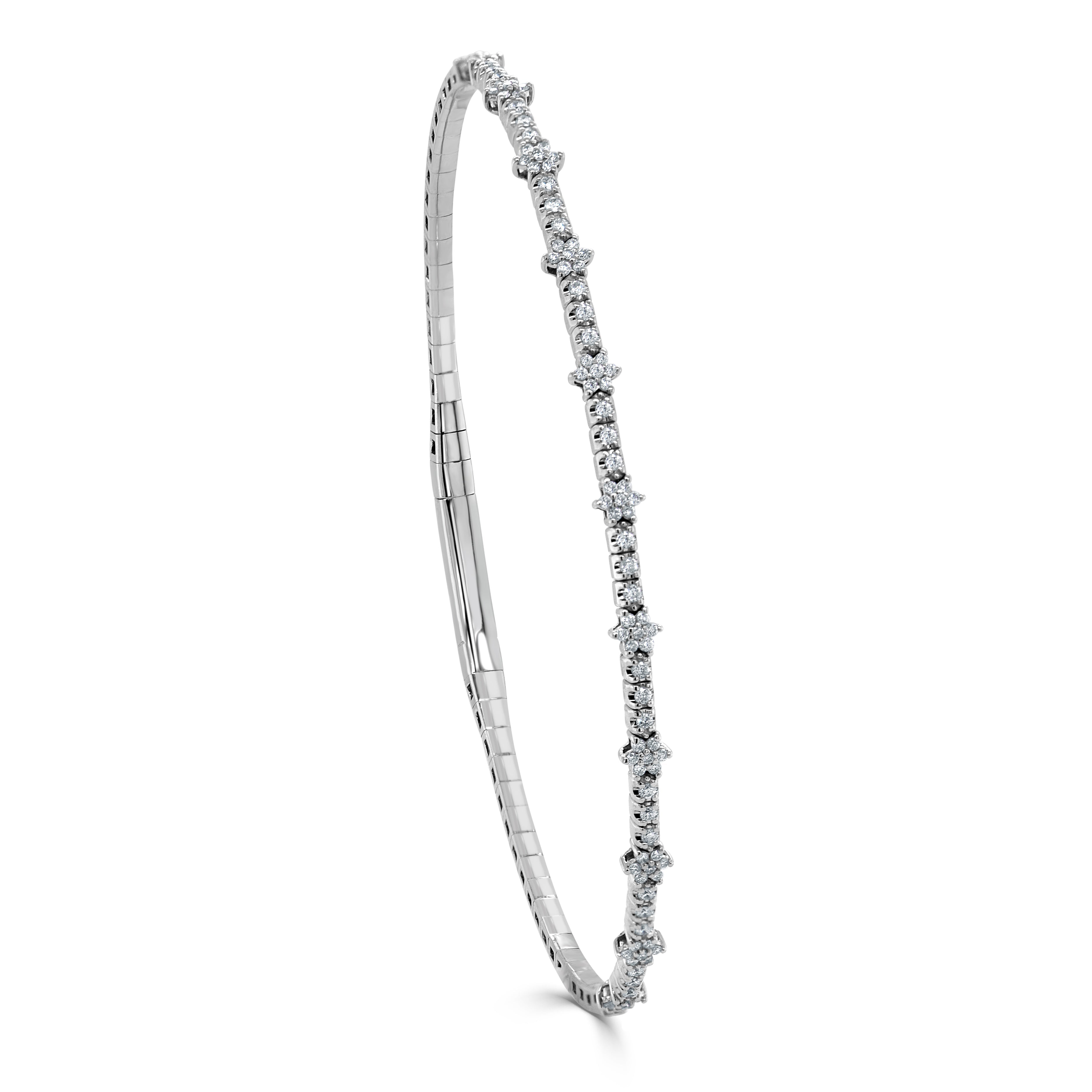 Diamond Flexible Bangle