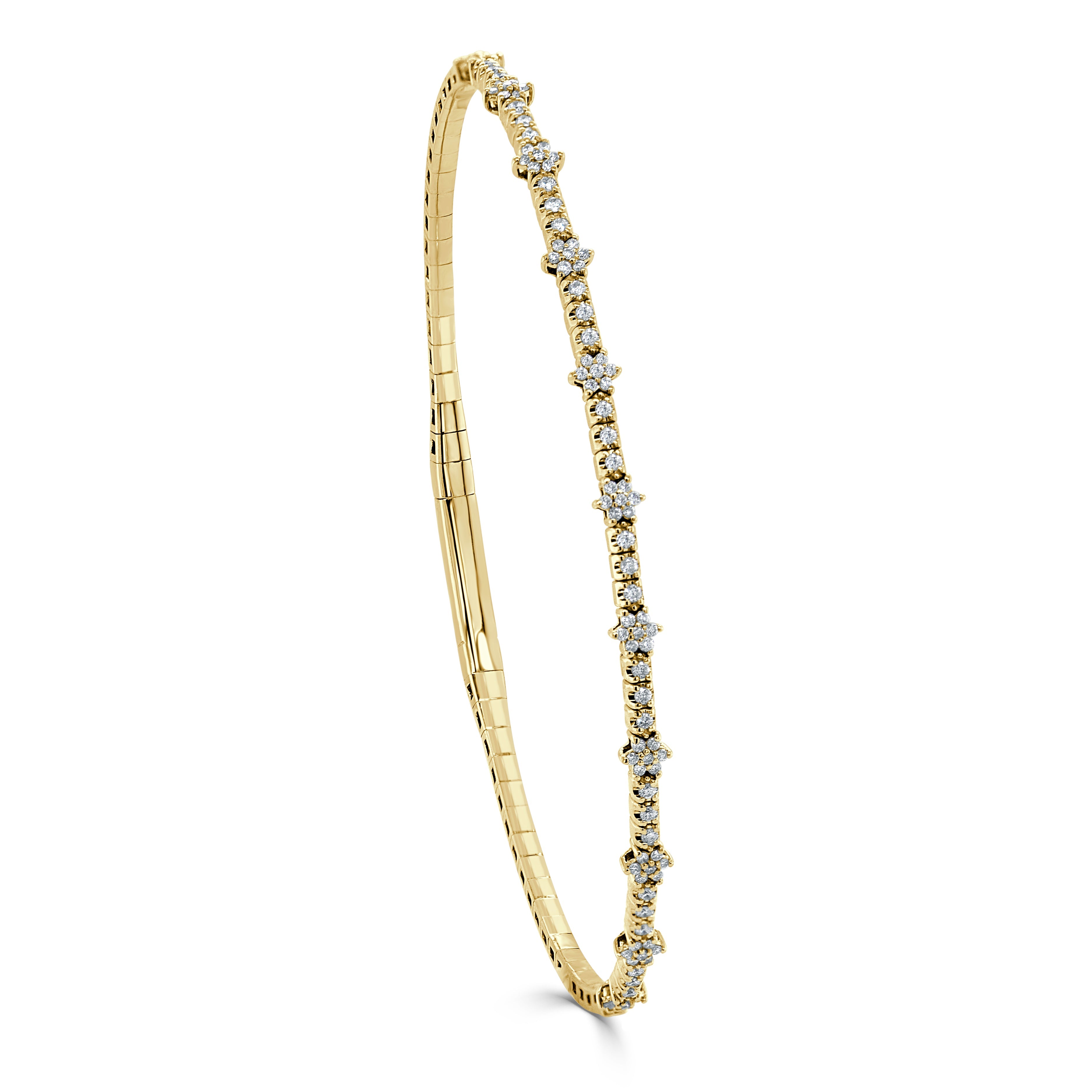 Diamond Flexible Bangle