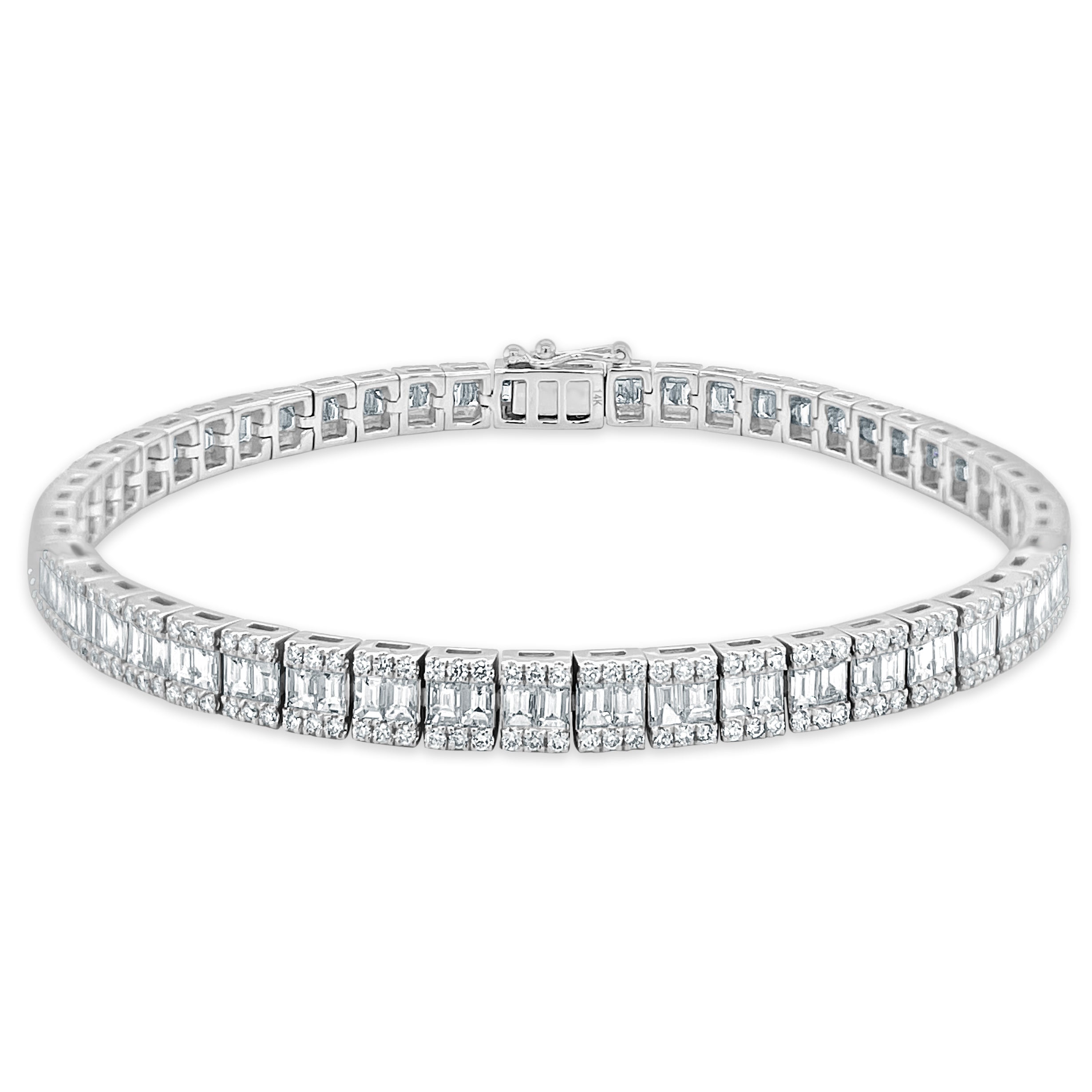 Baguette Diamond Bracelet