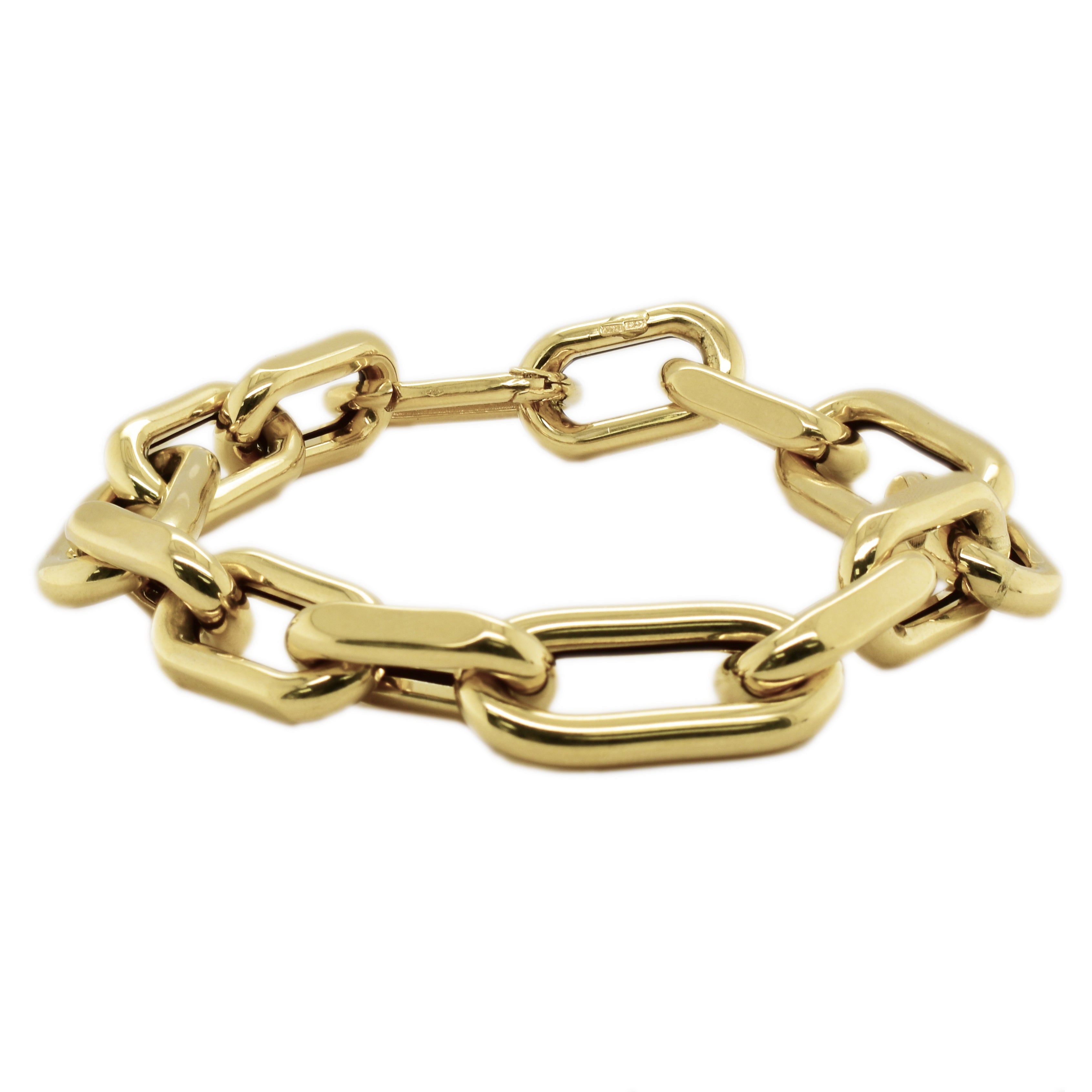 Jumbo Paperclip Link Bracelet