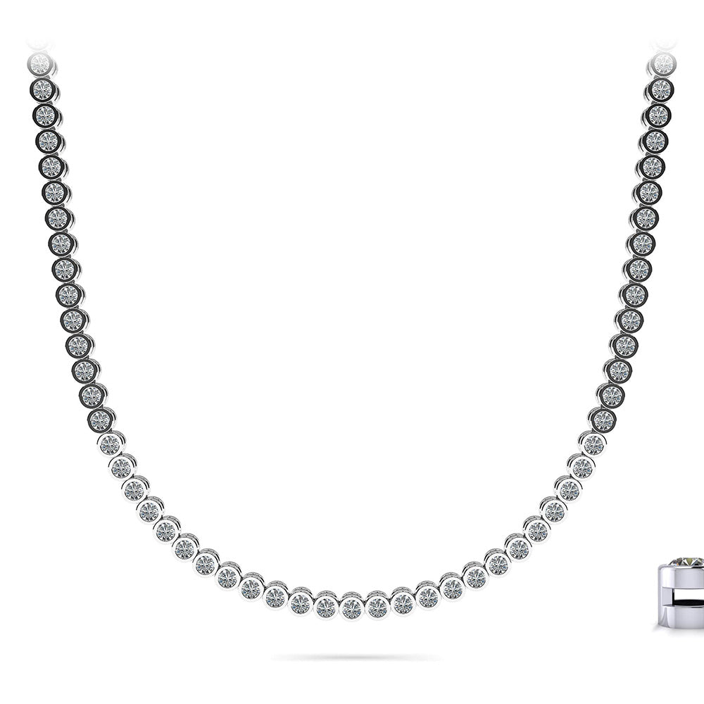 Circle Of Love Diamond Strand Necklace