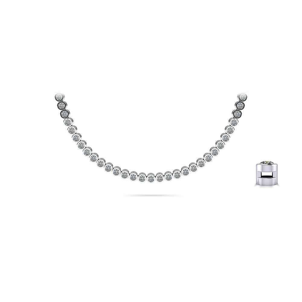 Circle Of Love Diamond Strand Necklace