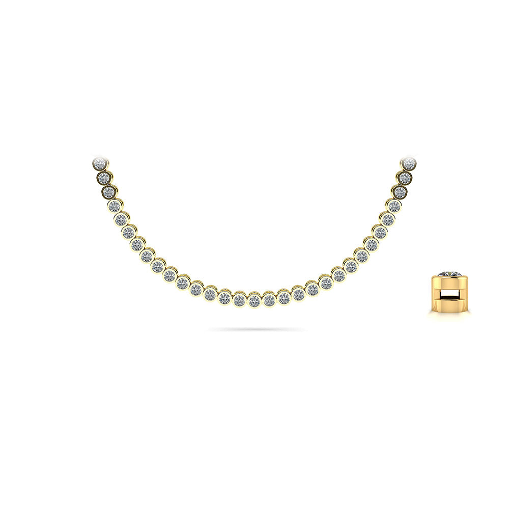 Circle Of Love Diamond Strand Necklace