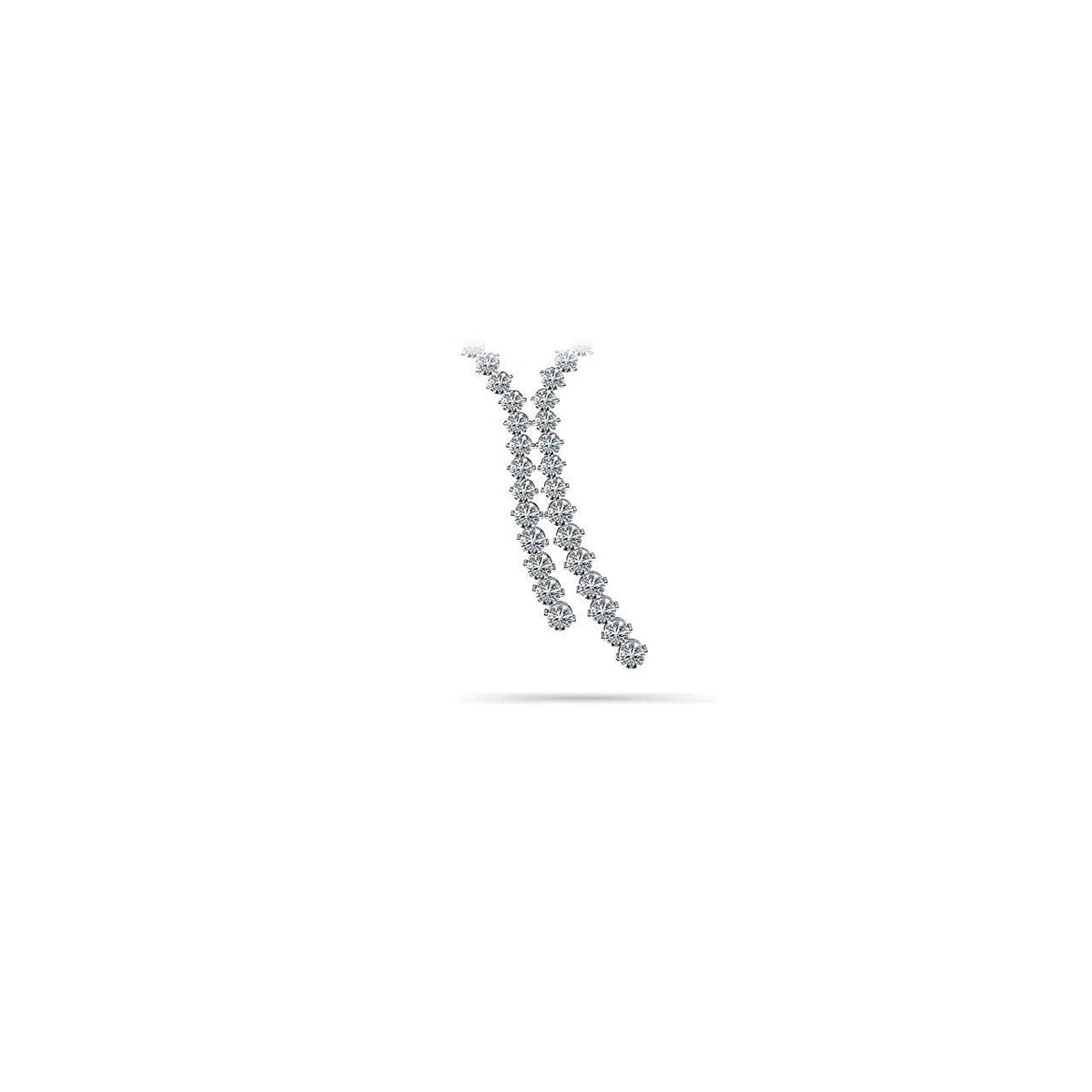 Diamond Bolero Tie Necklace
