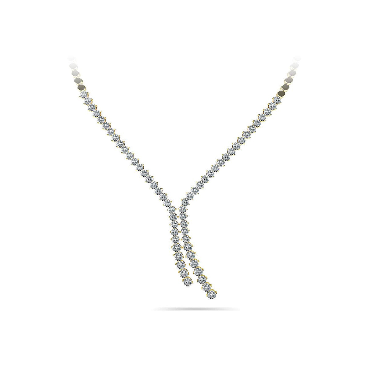 Diamond Bolero Tie Necklace