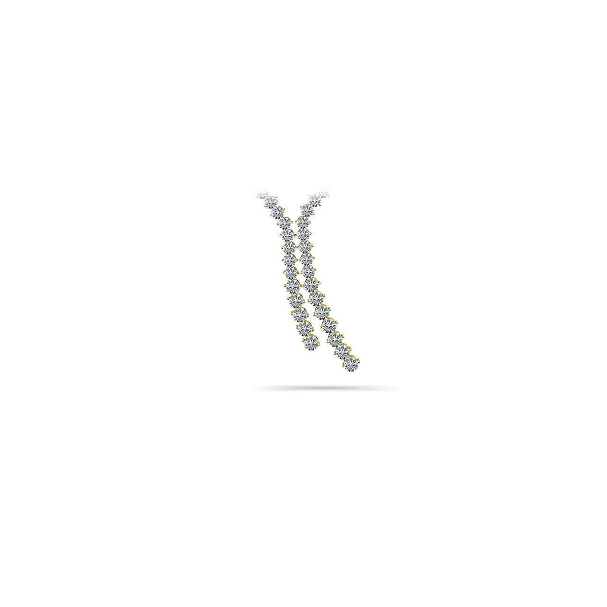 Diamond Bolero Tie Necklace