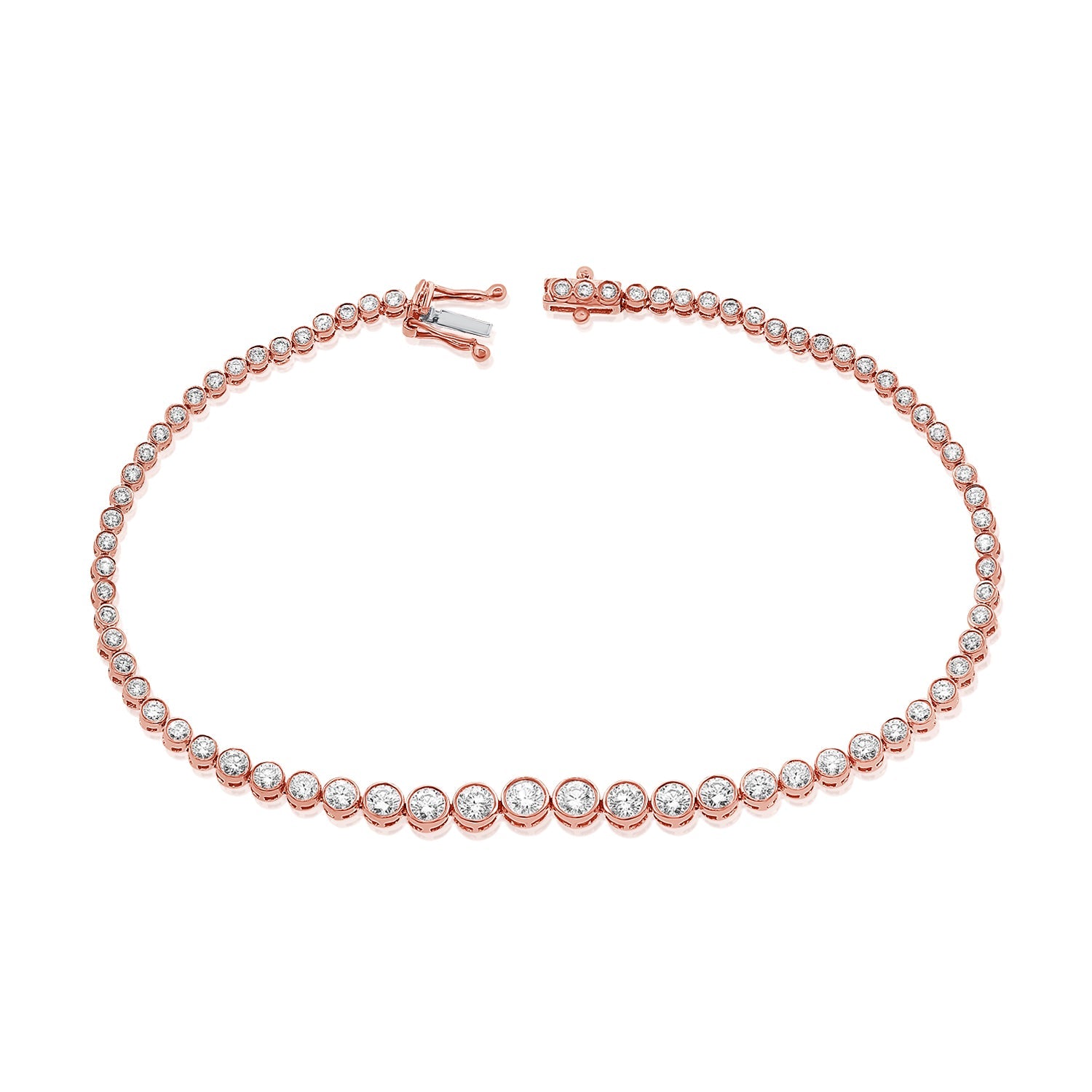 14k Gold Diamond Tennis Bracelet