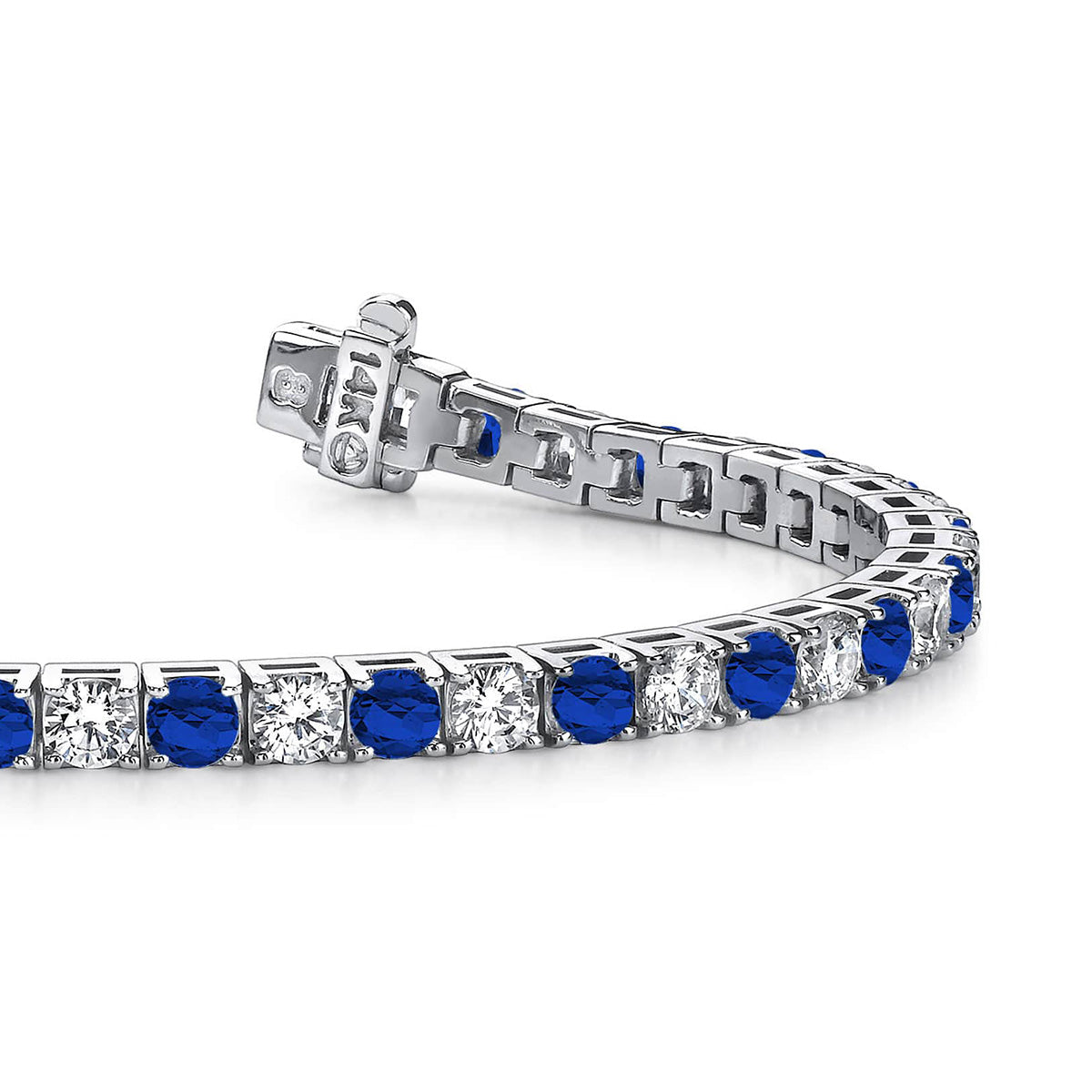 Gemstone Dreams Diamond Tennis Bracelet