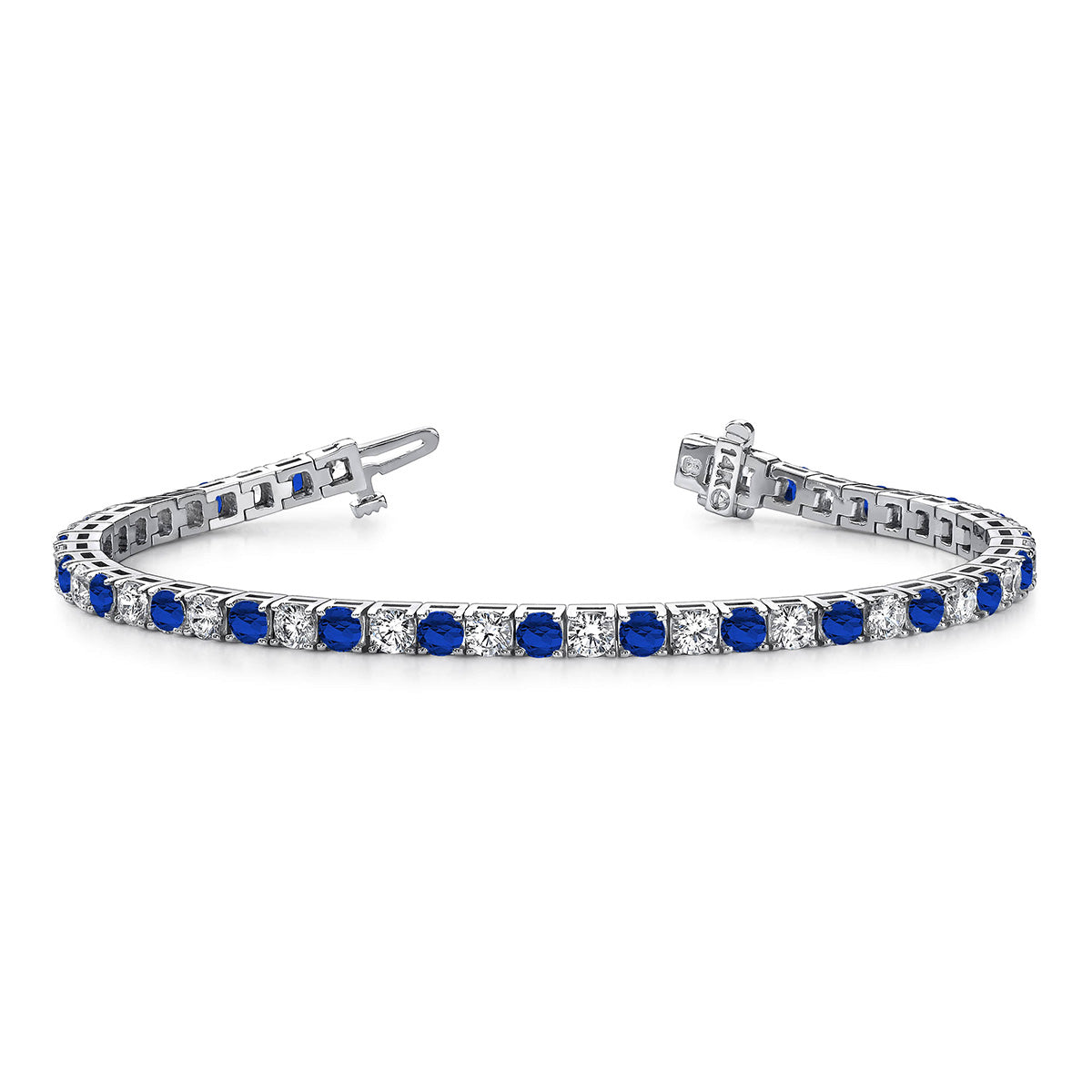 Gemstone Dreams Diamond Tennis Bracelet