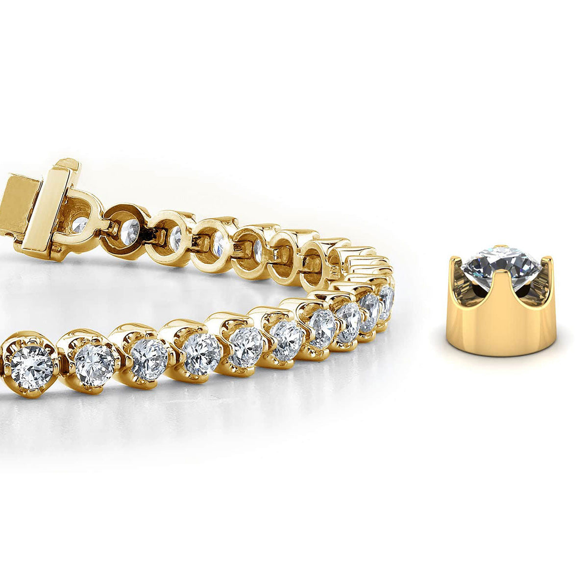Classic Prong Set Tennis Bracelet