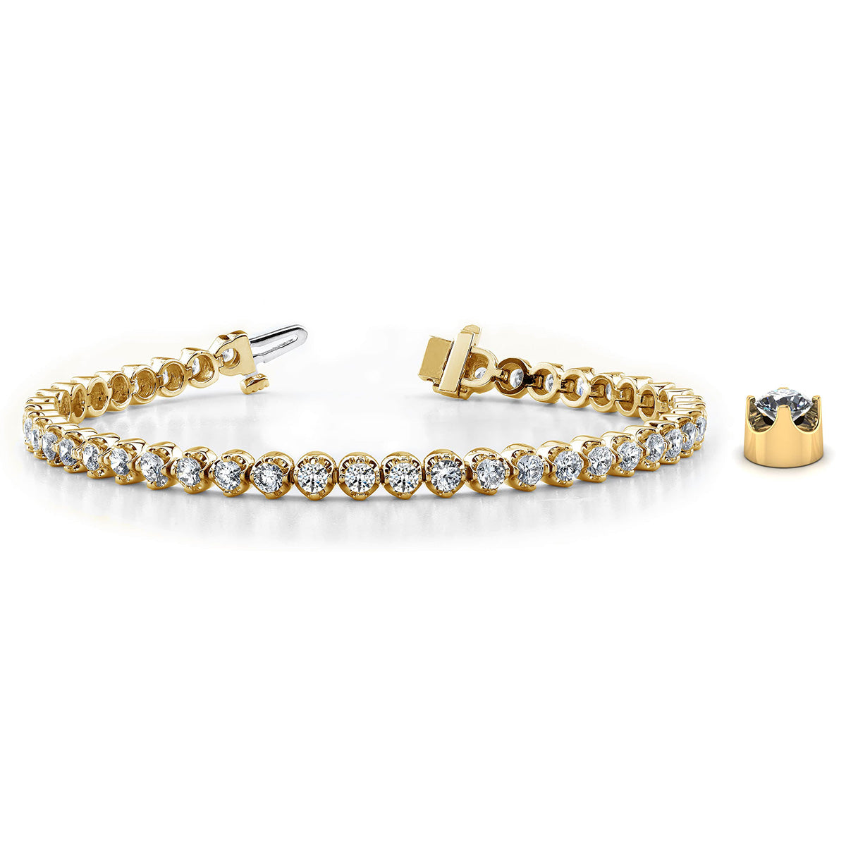 Classic Prong Set Tennis Bracelet