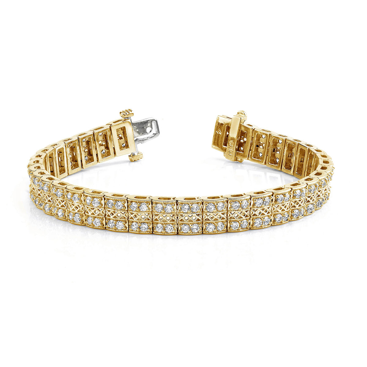 Filigree Diamond Bracelet