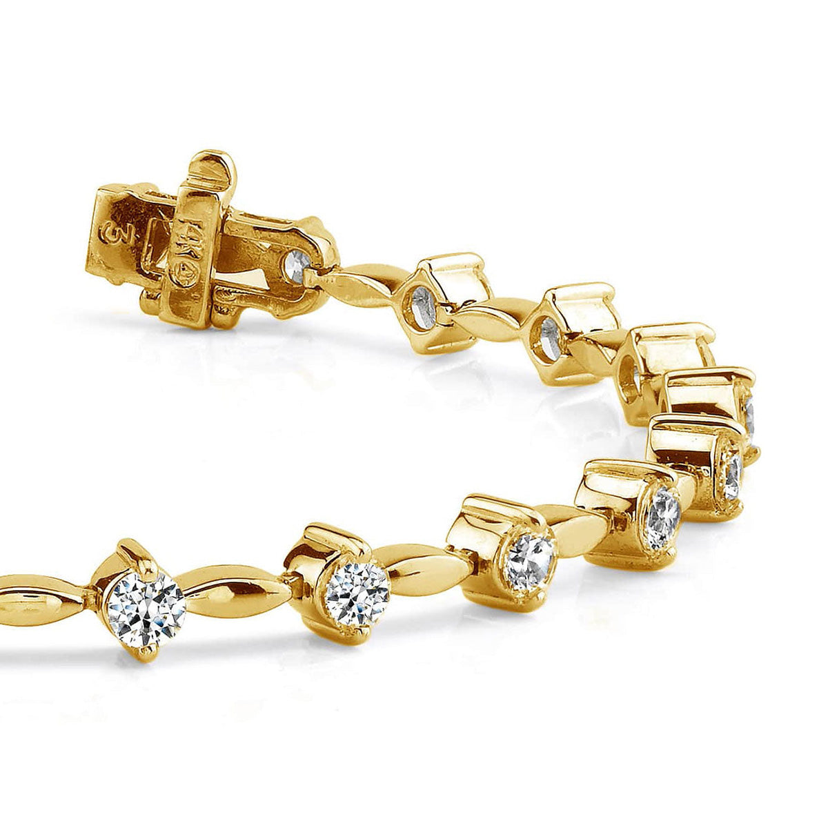Classic Diamond Link Bracelet