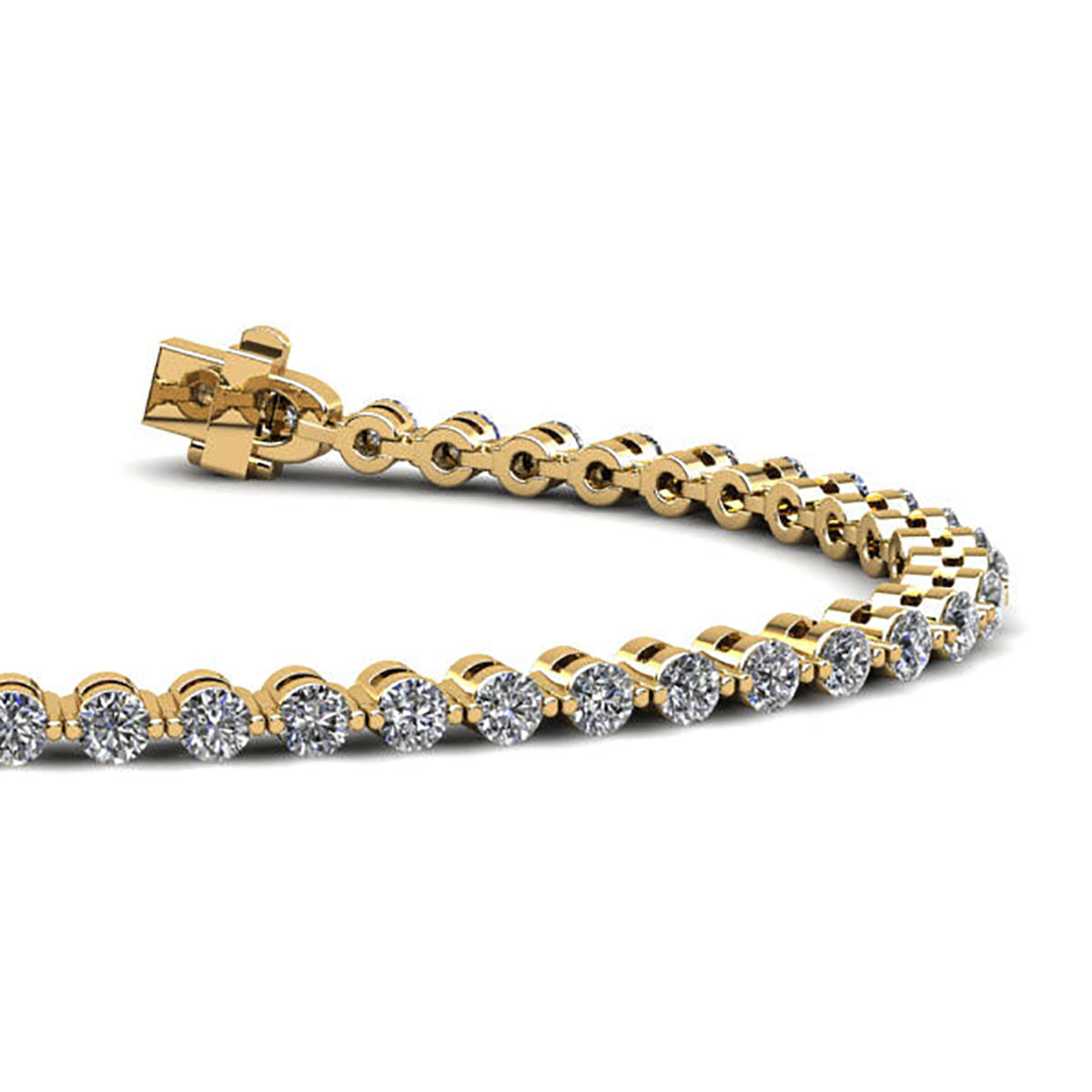 Classic Prong Set Diamond Tennis Bracelet