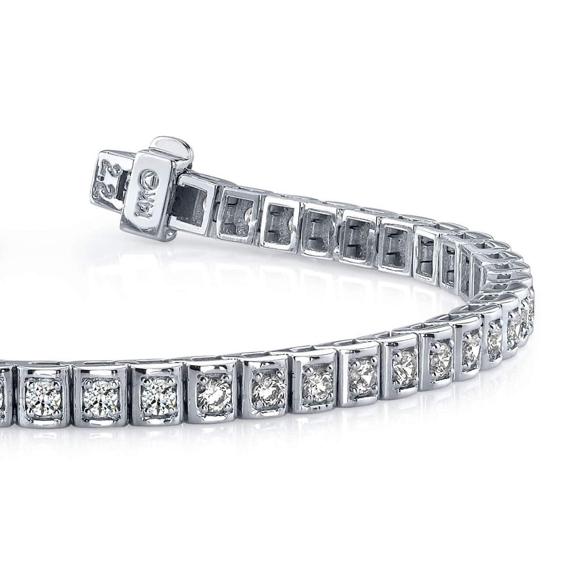 Shadow Box Diamond Bracelet
