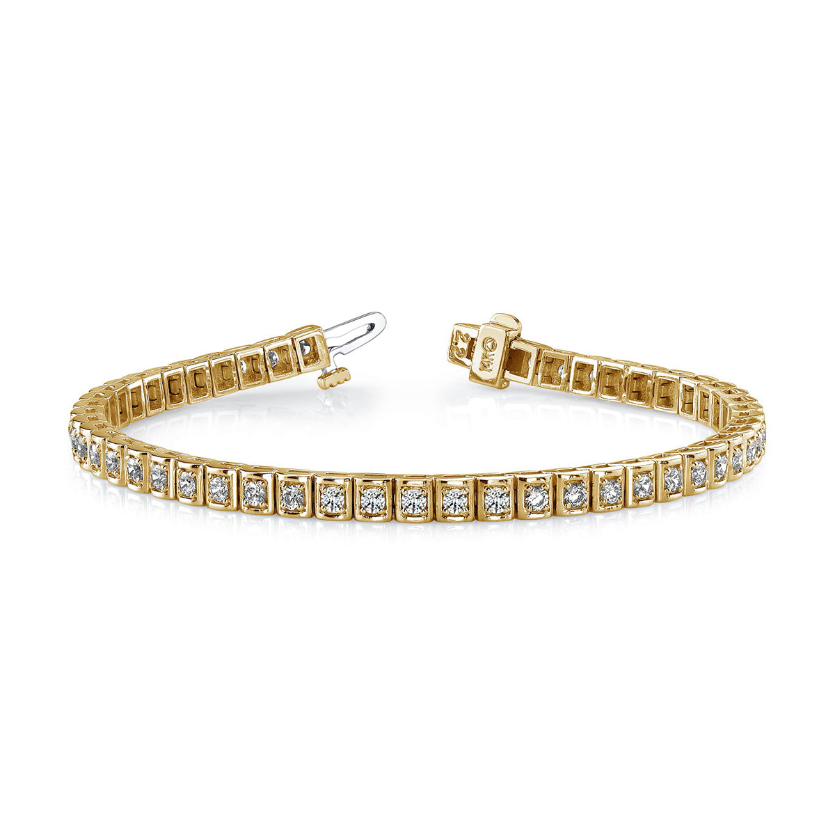 Shadow Box Diamond Bracelet