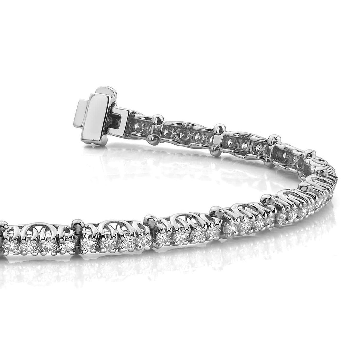 Continuous Loop Diamond Bracelet