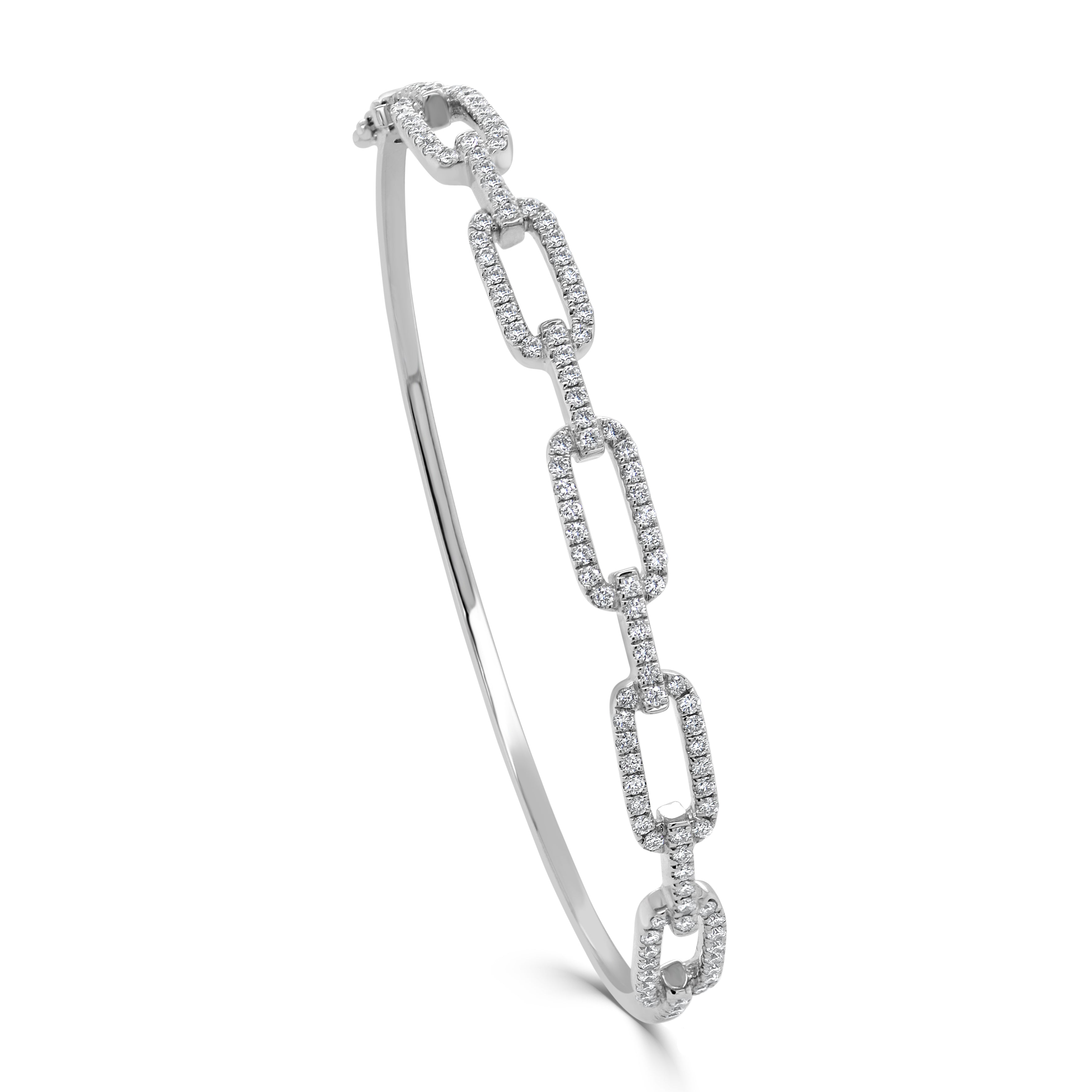 Diamond Link Bangle