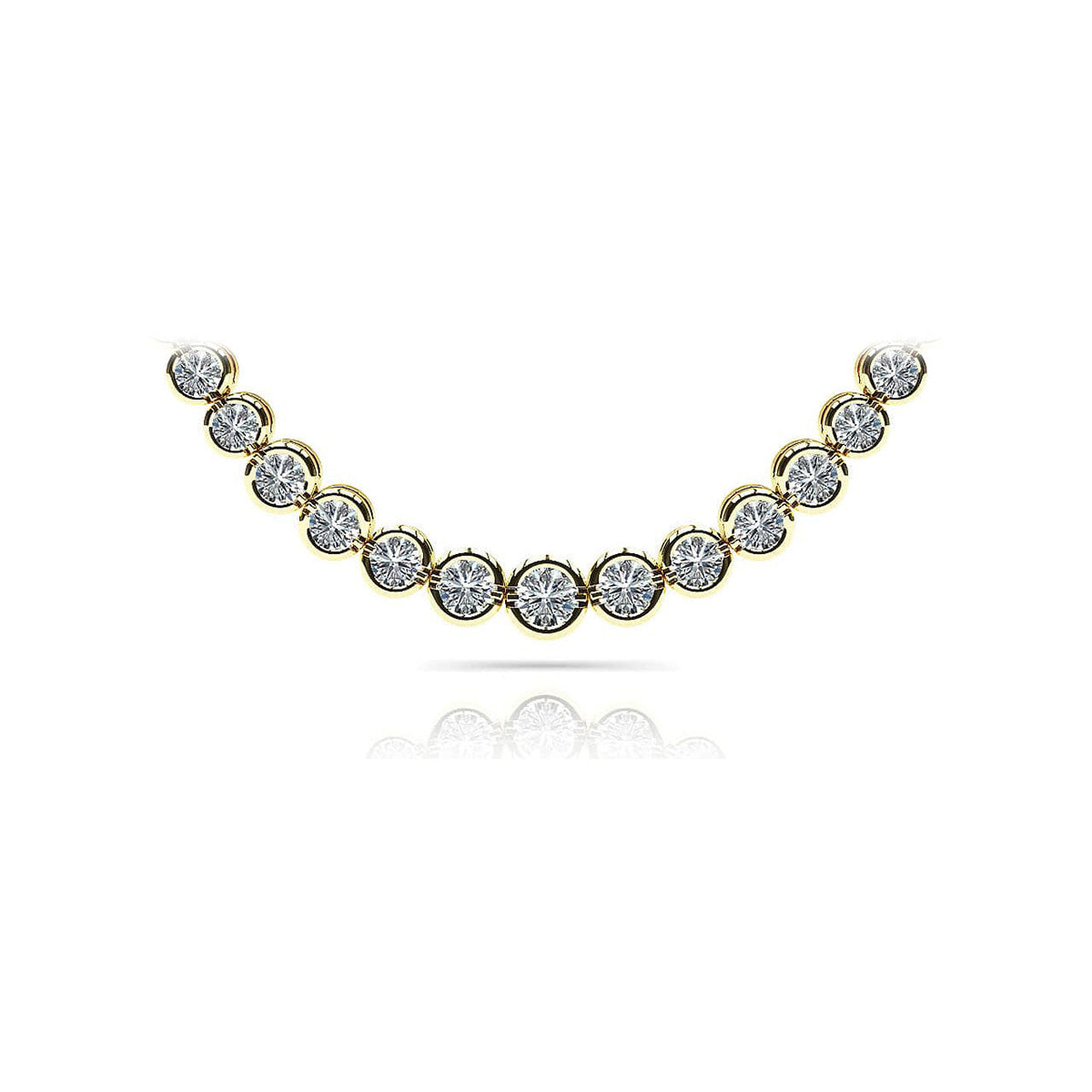 Classic Diamond Strand Necklace