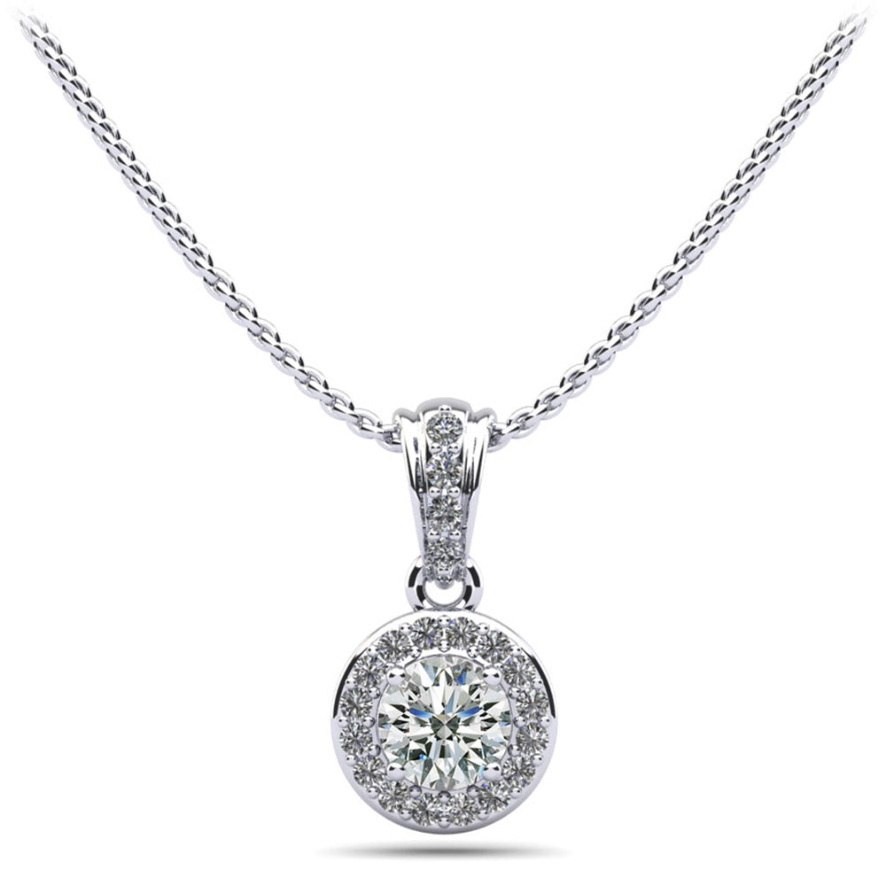 Heavenly Halo Drop Pendant