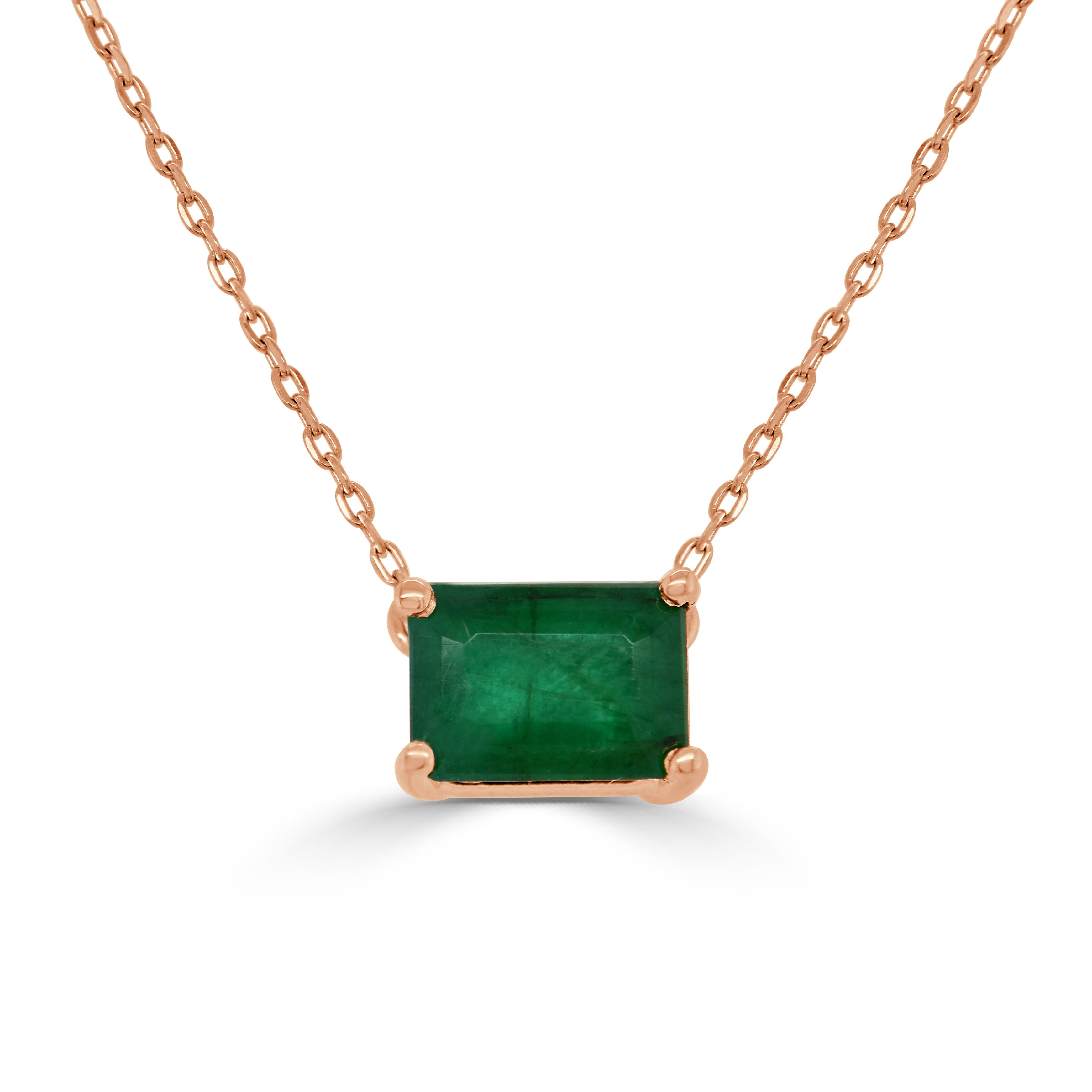Green Emerald Necklace