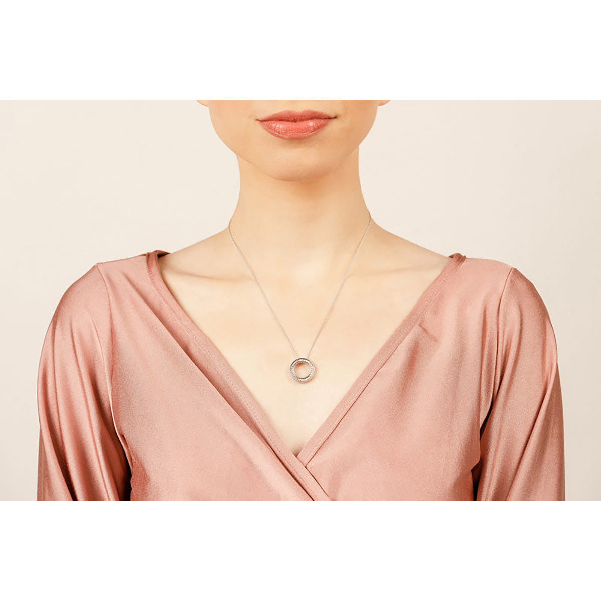 Diamond Circle Pendant