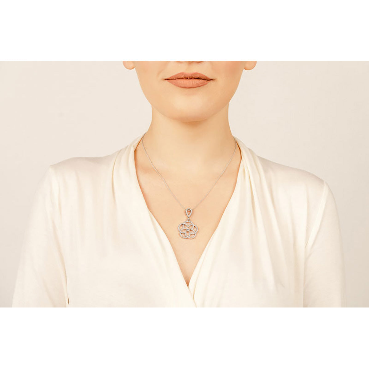 Circles Of Love Diamond Pendant