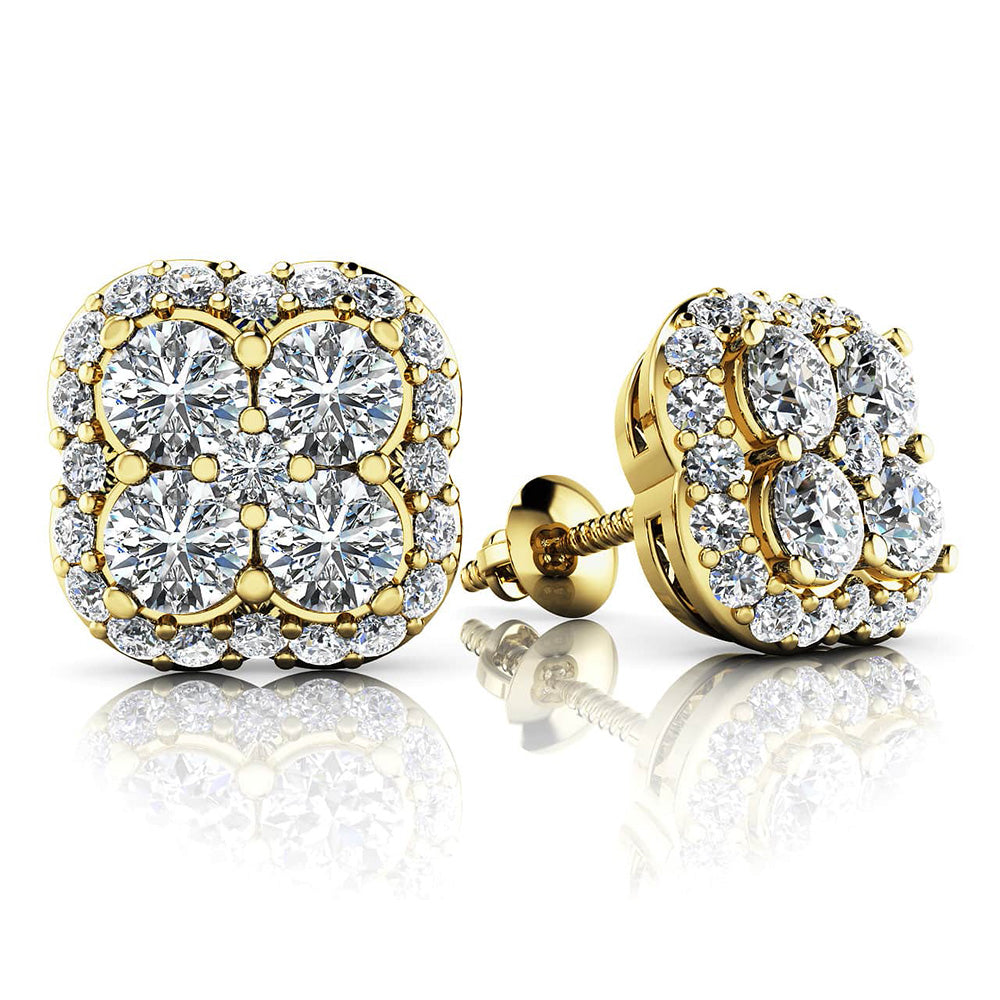 Lucky In Love Designer Stud Earrings