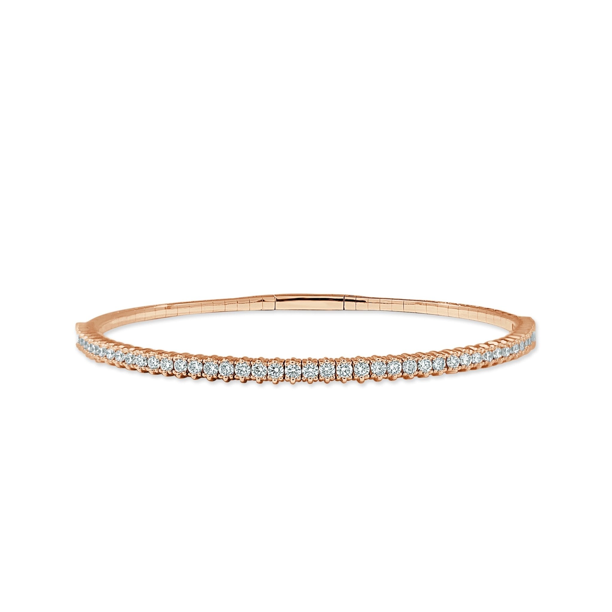 Diamond Flexible Bangle