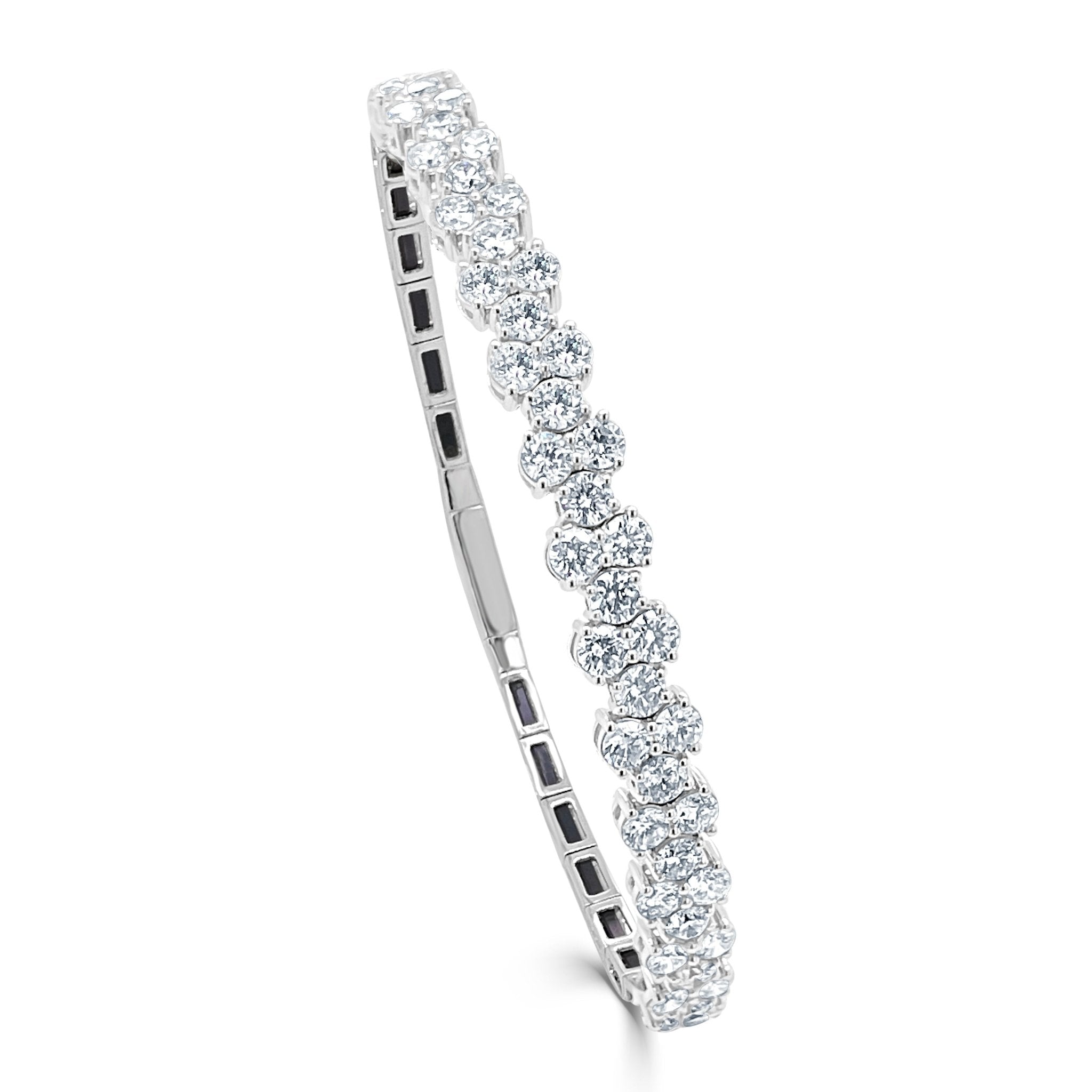Diamond Flexible Bangle