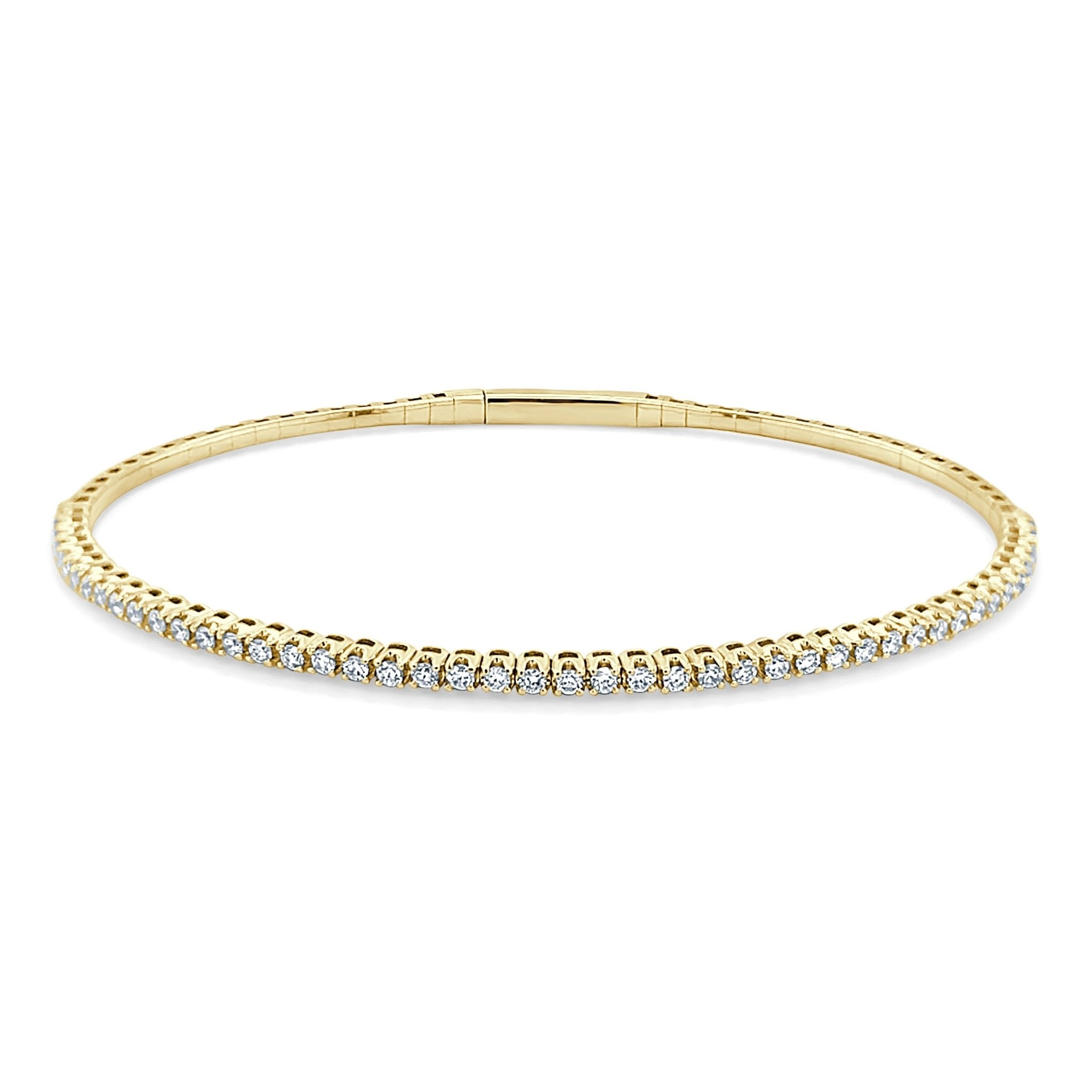 Diamond Flexible Bangle