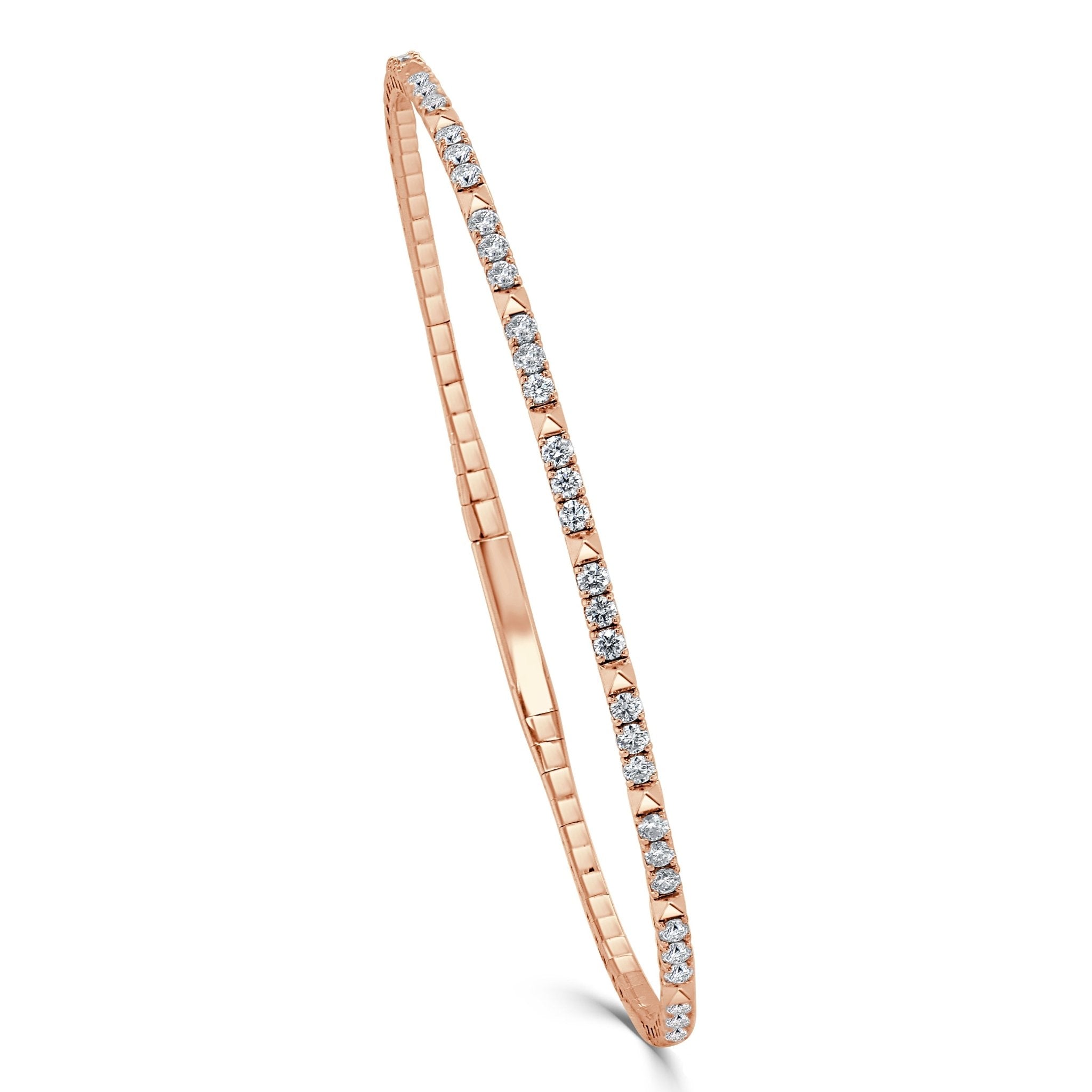 Diamond Flexible Bangle