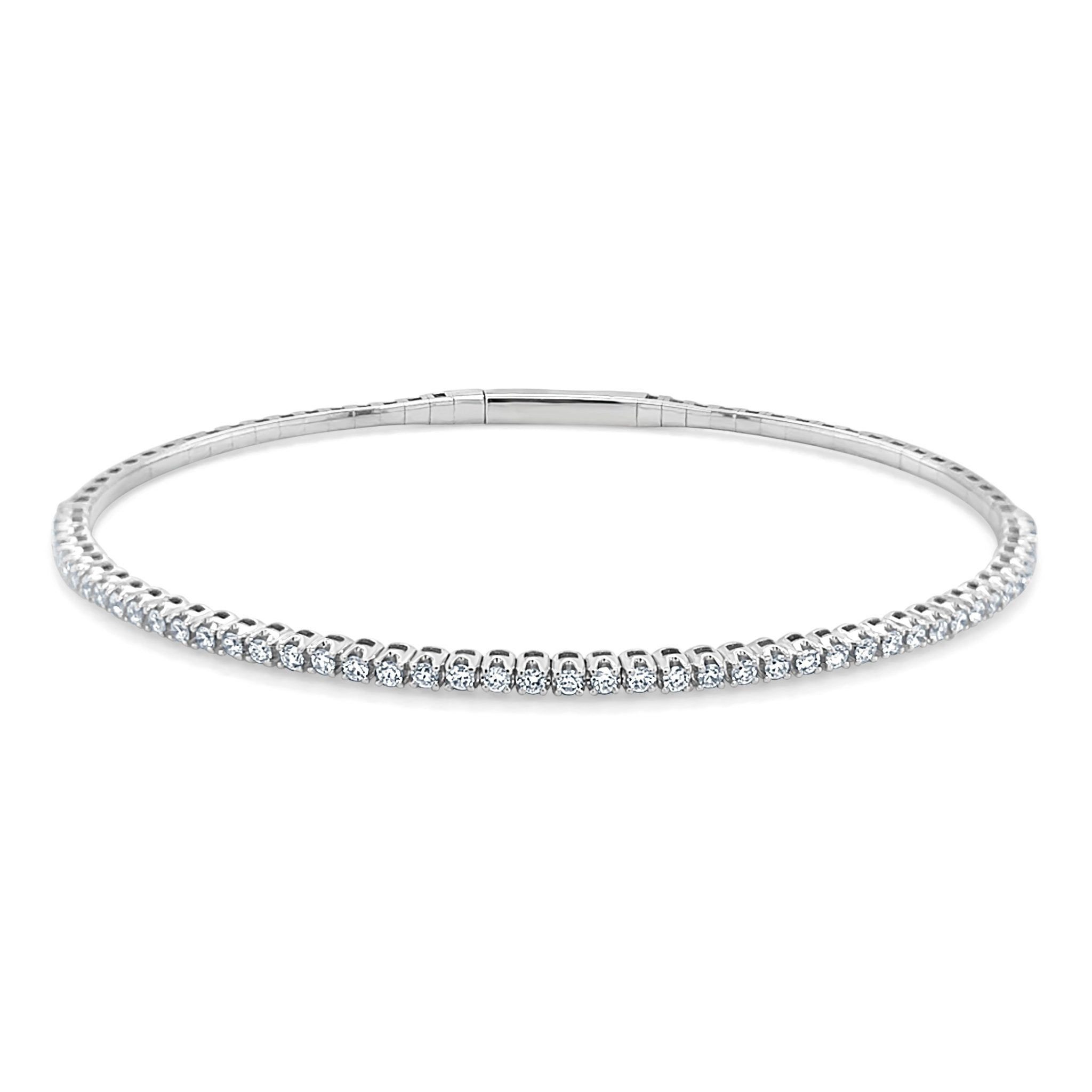 Diamond Flexible Bangle