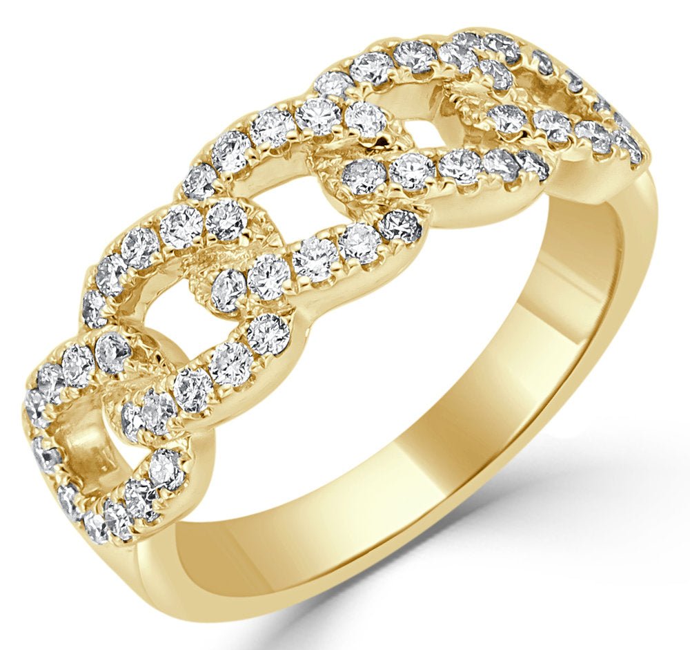 Diamond Link Ring