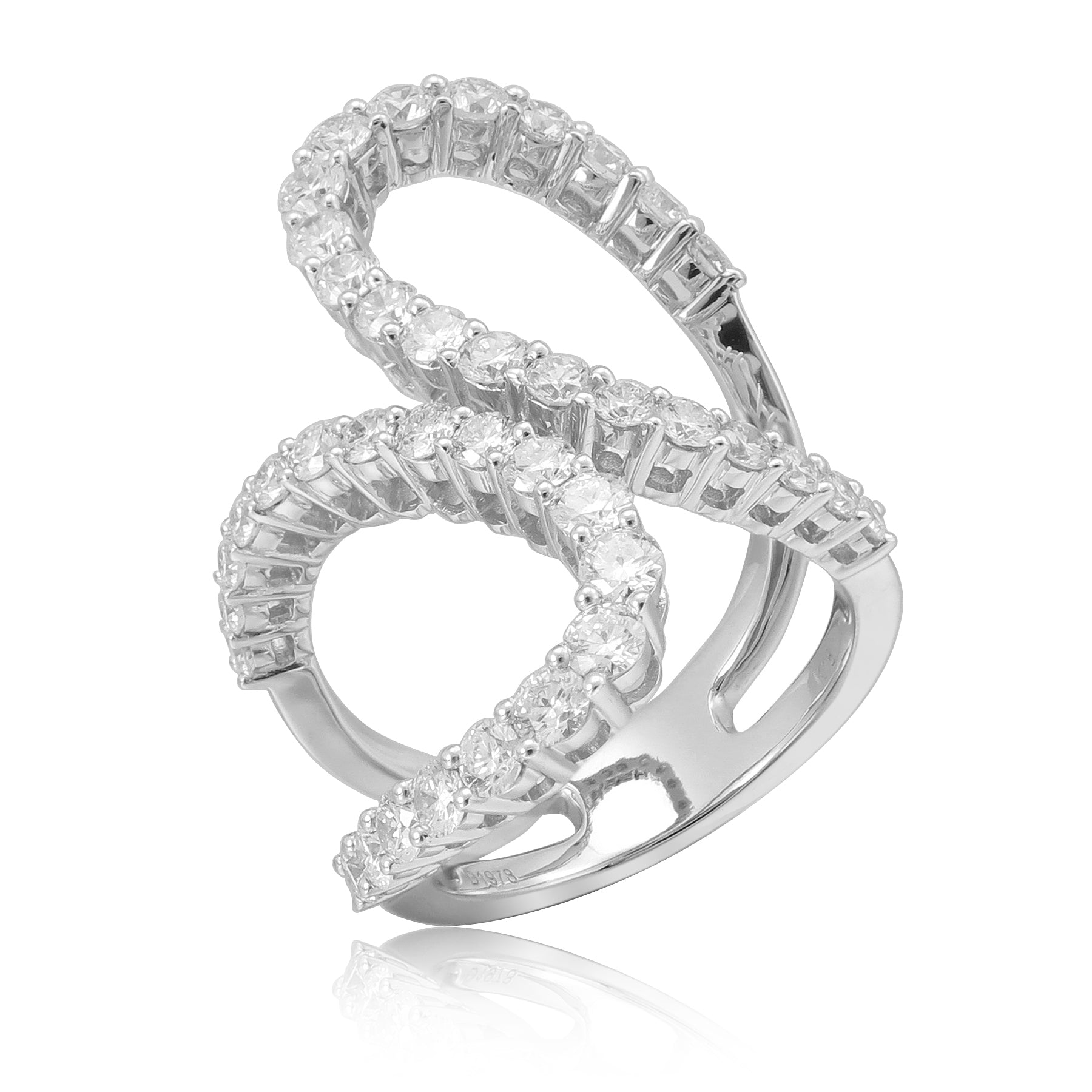 Diamond Open Ring