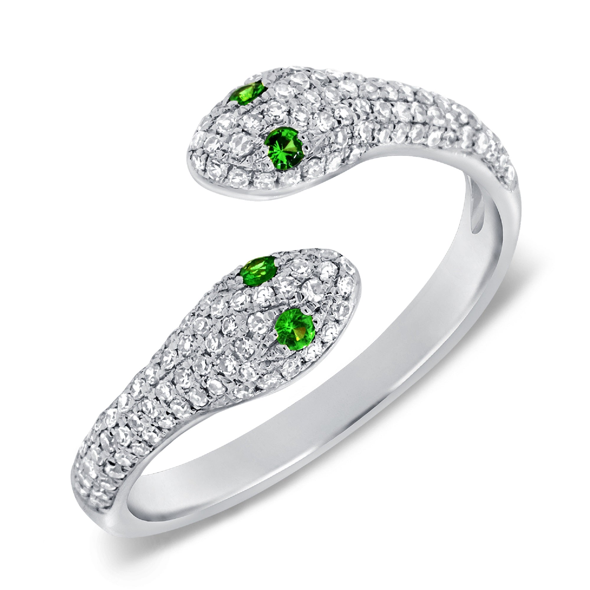 Diamond Snake Ring