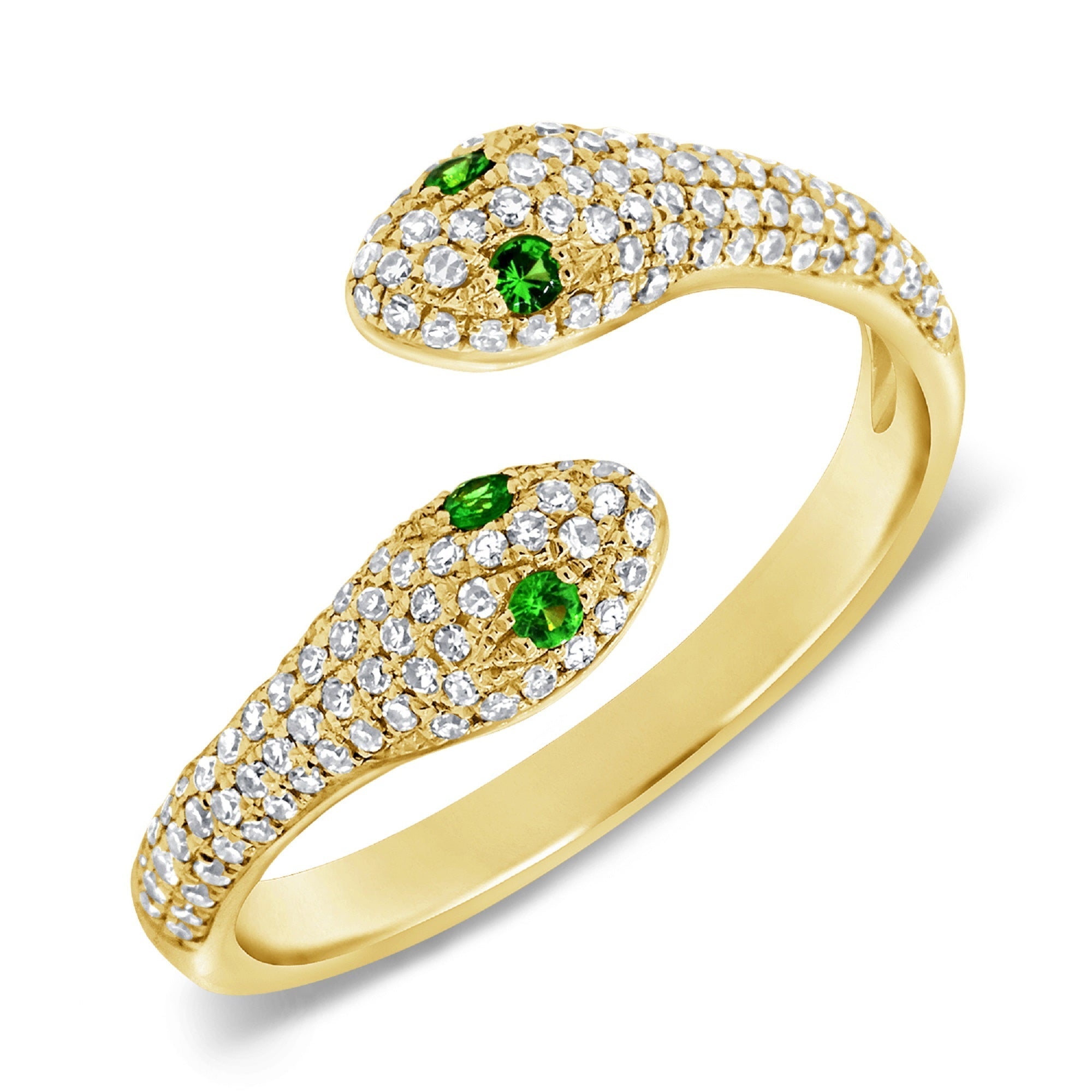 Diamond Snake Ring